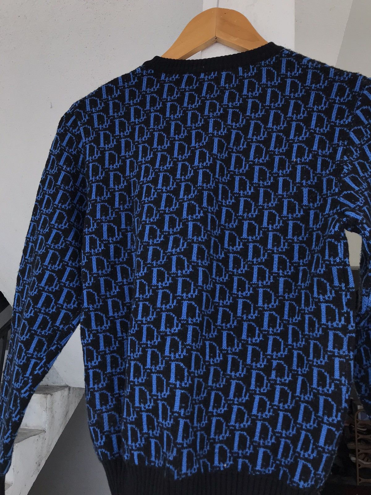 Christian Dior Monsieur × Dior 80s Christian Dior Monogram Knit Sweater Size US S / EU 44-46 / 1 - 15 Thumbnail