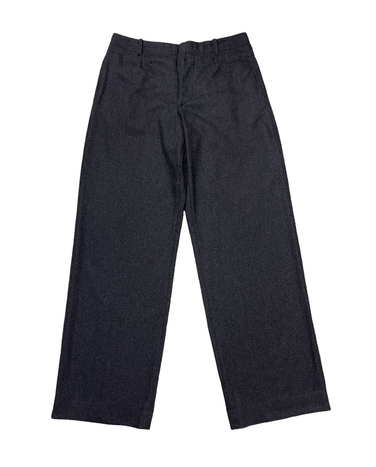 Dolce & Gabbana A832 / 2645 - Wide Leg Wool Baggy Pants Size US 33 - 4 Thumbnail