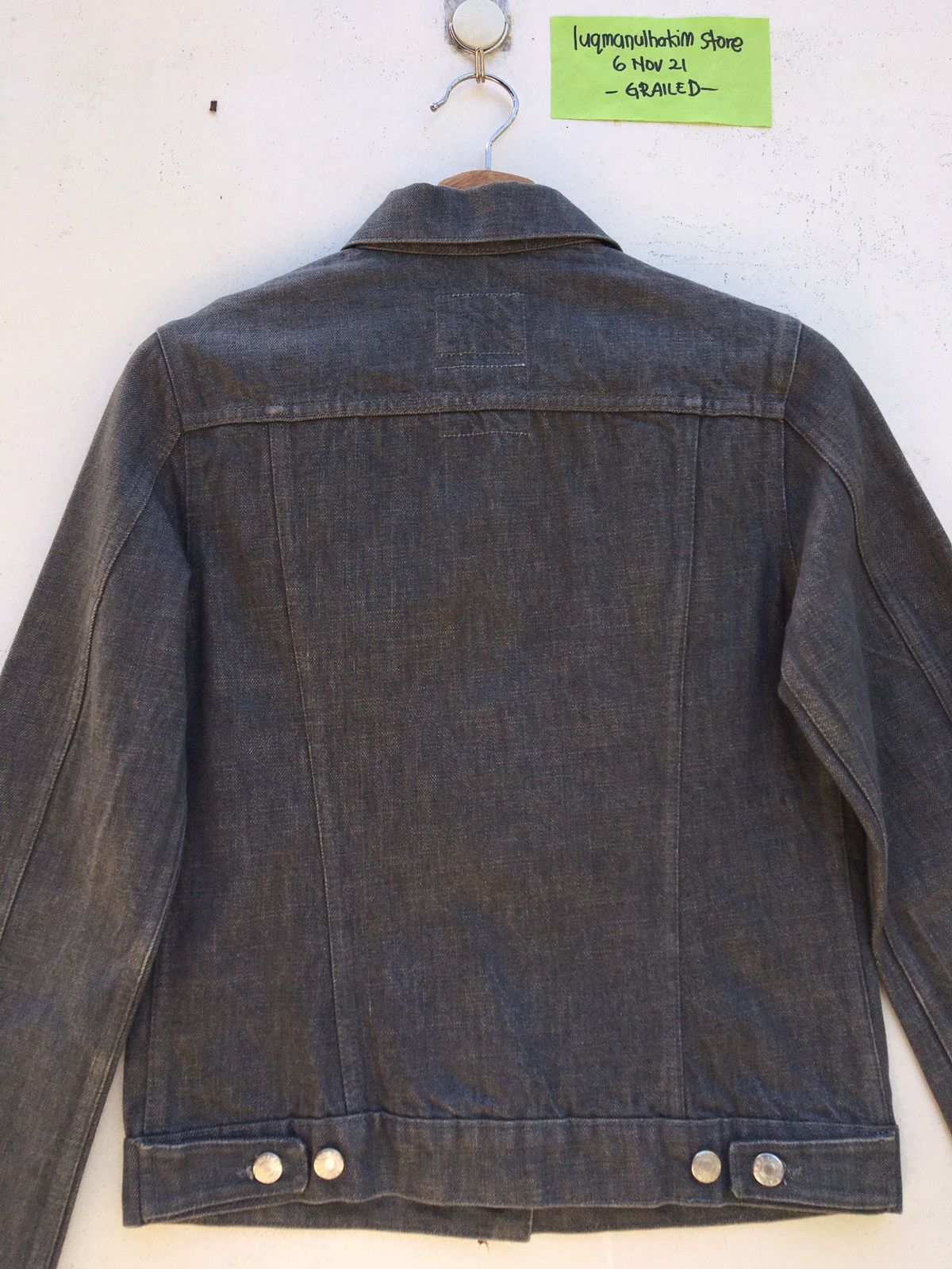 Helmut Lang Vtg Helmut Lang Denim Jacket Jean Trucker Double Pockets Size US S / EU 44-46 / 1 - 14 Thumbnail