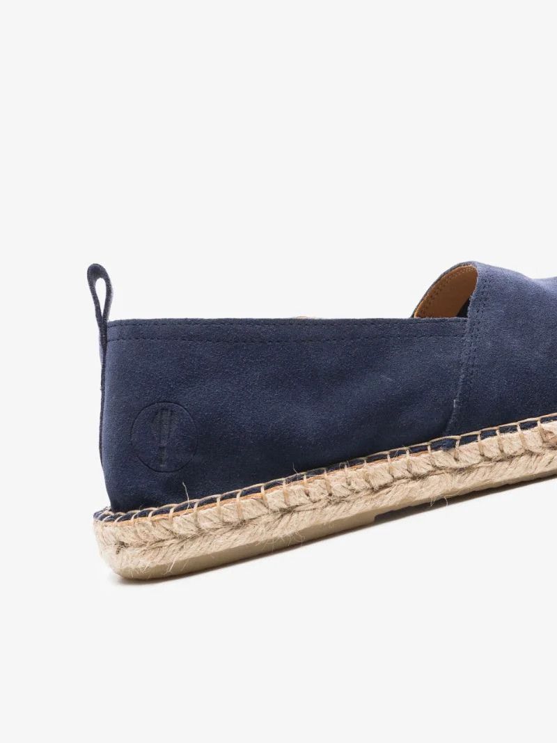 Blue Helio Suede Espadrilles