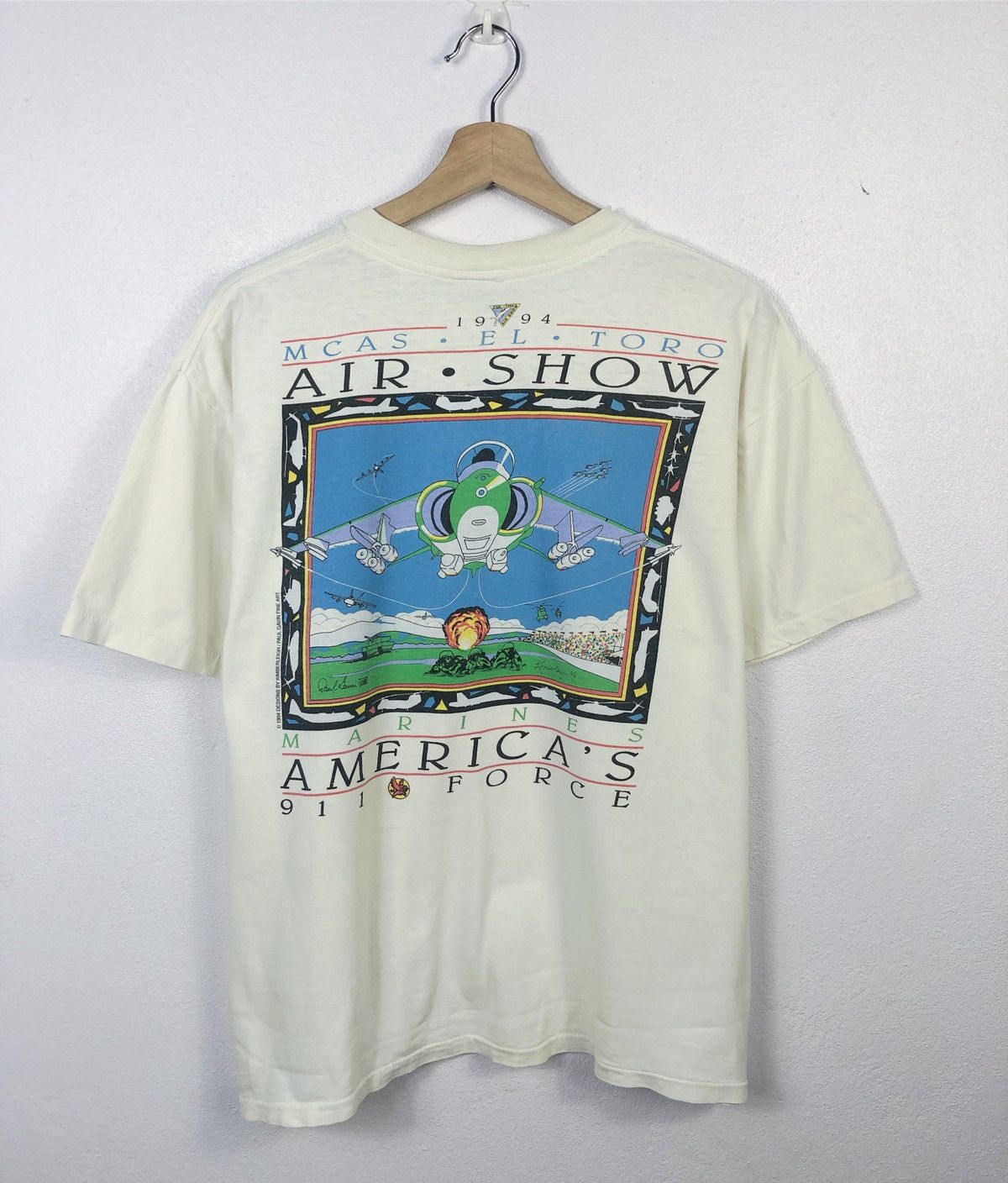 Vintage Rare Vintage 1994 MCAS El Toro Air Show Tee | Grailed