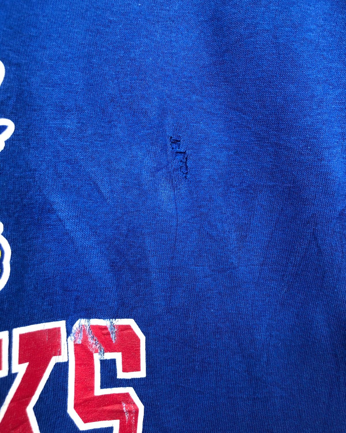NCAA Rare Vintage KU Kansas Jayhawks Tee Size US L / EU 52-54 / 3 - 10 Thumbnail