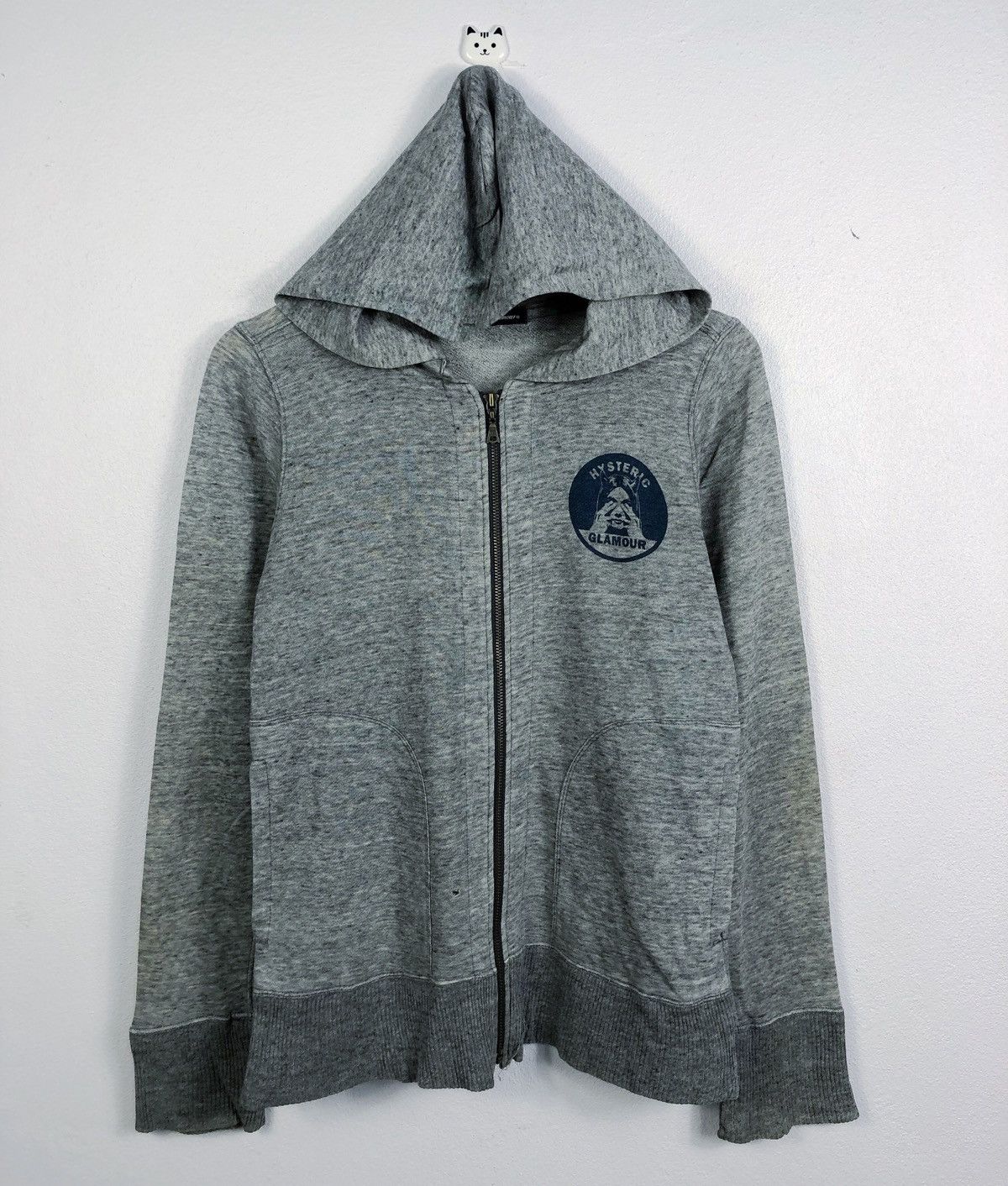 Hysteric Glamour Rare Vintage Hysteric Glamour Zipper Hoodie Sweatshirt Size US XS / EU 42 / 0 - 1 Thumbnail