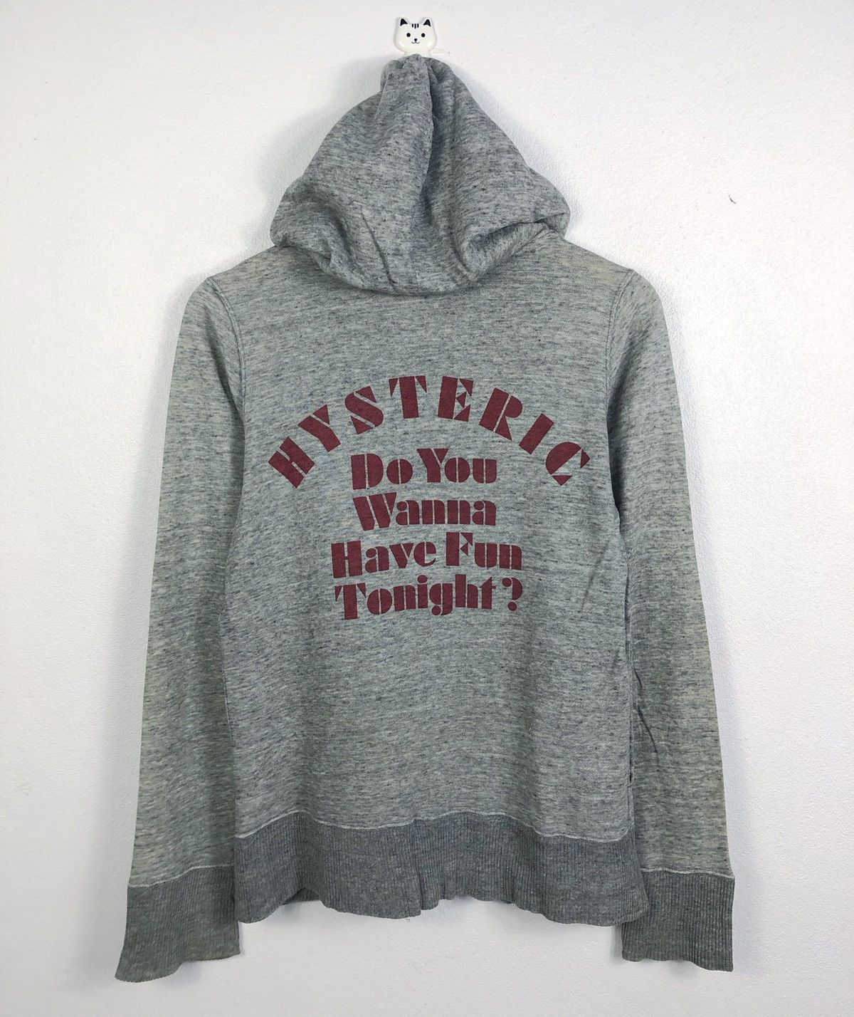 Hysteric Glamour Rare Vintage Hysteric Glamour Zipper Hoodie Sweatshirt Size US XS / EU 42 / 0 - 8 Thumbnail