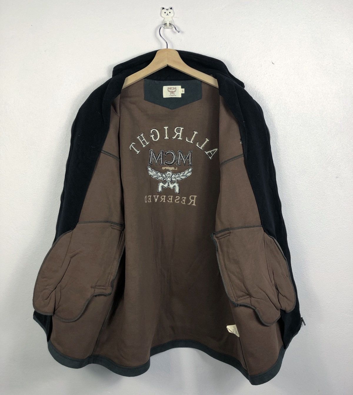 MCM Rare Vintage MCM Legere Embroidery Logo Jacket Size US L / EU 52-54 / 3 - 9 Thumbnail