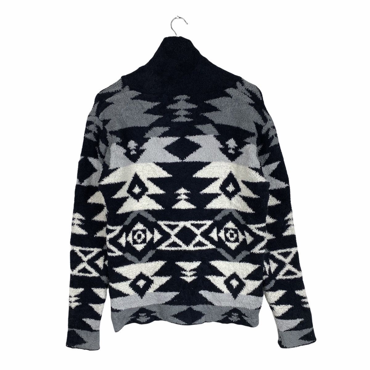 Vintage Vintage ARH CALIFORNIA Navajo Design Fleece Sweater Jacket Size US M / EU 48-50 / 2 - 2 Thumbnail