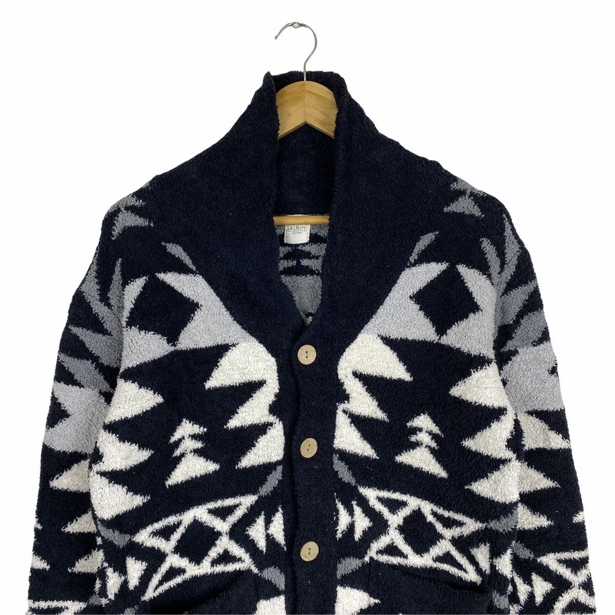 Vintage Vintage ARH CALIFORNIA Navajo Design Fleece Sweater Jacket Size US M / EU 48-50 / 2 - 5 Thumbnail