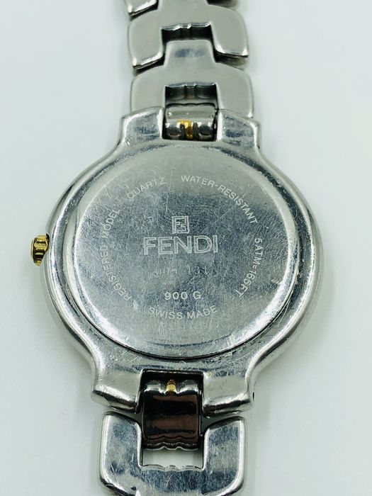 Fendi Fendi Orologi Black Dial Date Swiss Made Unisex Watch 900G