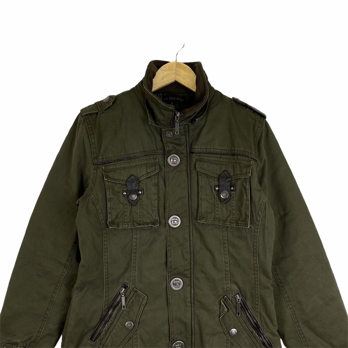 In The Attic Vintage IN THE ATTIC Japanese Brand Long Jacket Parka Size US S / EU 44-46 / 1 - 5 Thumbnail