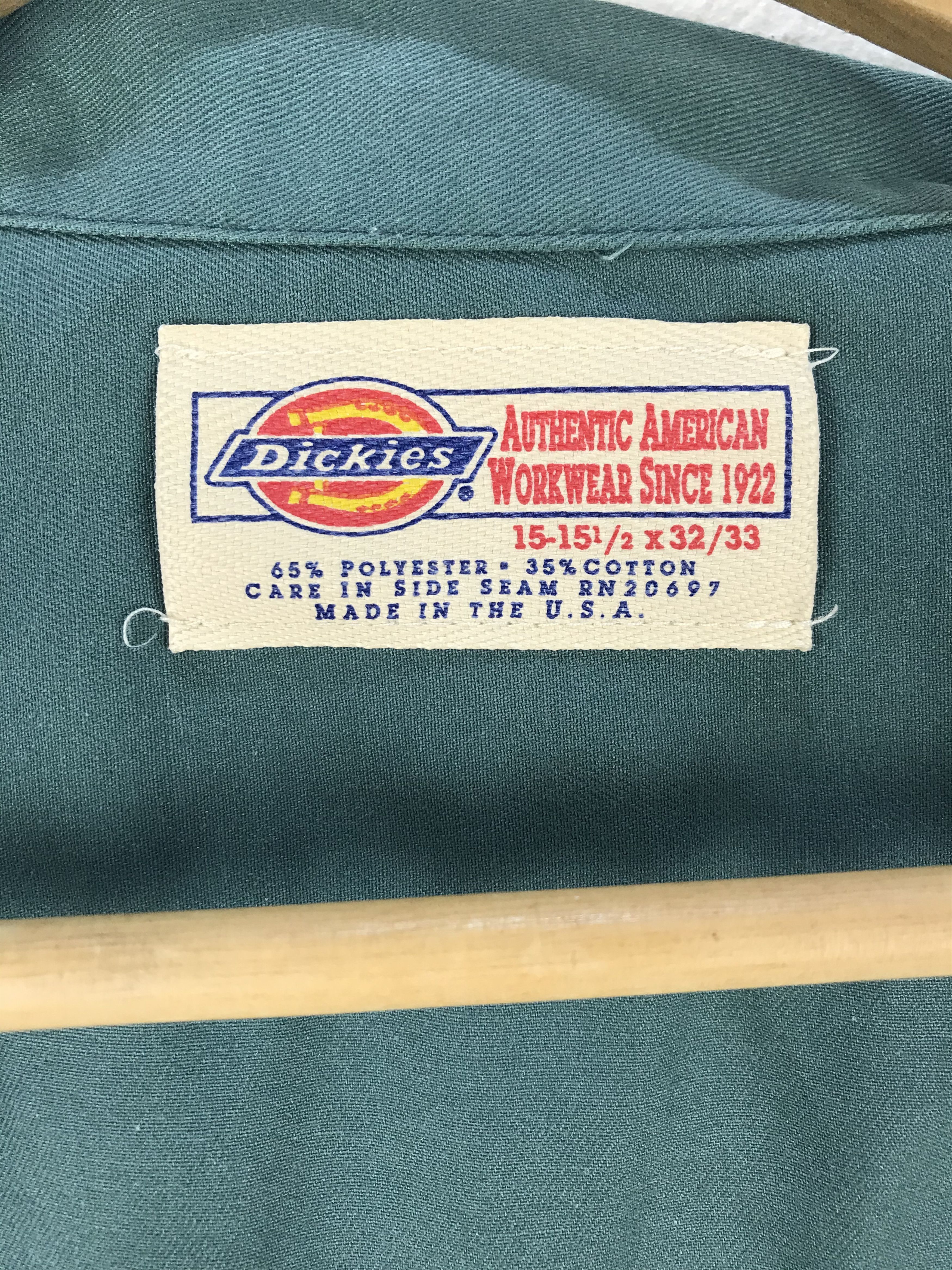 Dickies Vintage Dickies Workwear Button Up Shirt Size US M / EU 48-50 / 2 - 7 Thumbnail
