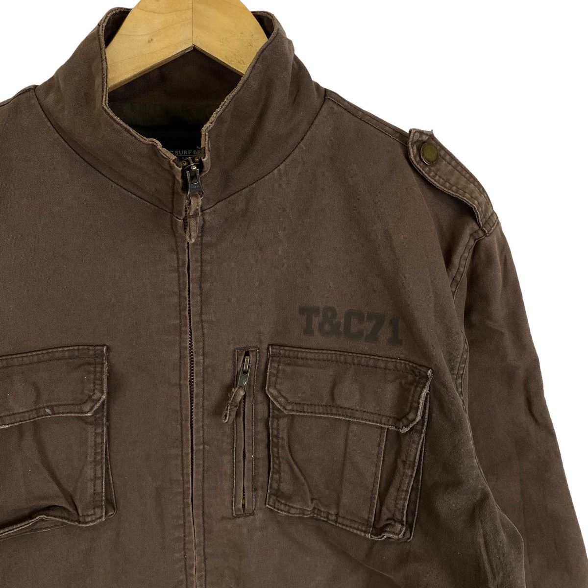 Vintage Vintage TOWN & COUNTRY Surf Designs Double Pocket Jacket Size US L / EU 52-54 / 3 - 6 Thumbnail