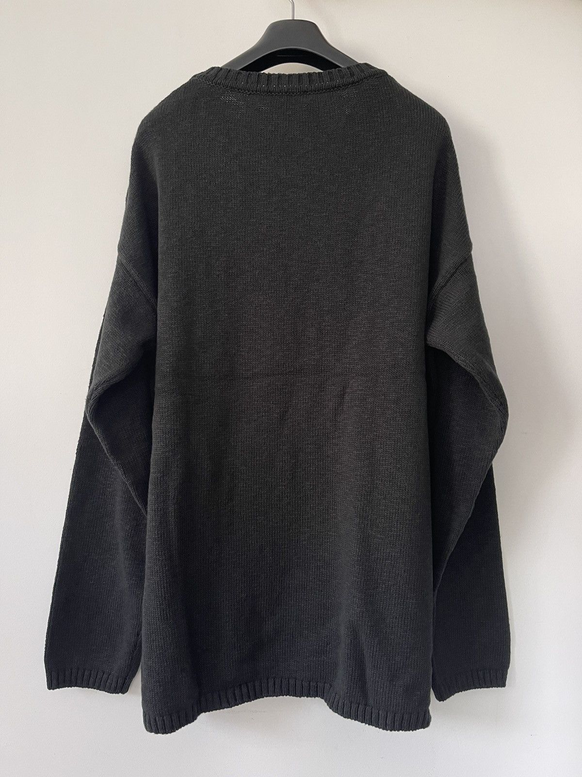 Raf Simons Peter De Potter Edition 'Kollaps' Patches Sweater Size US L / EU 52-54 / 3 - 4 Thumbnail