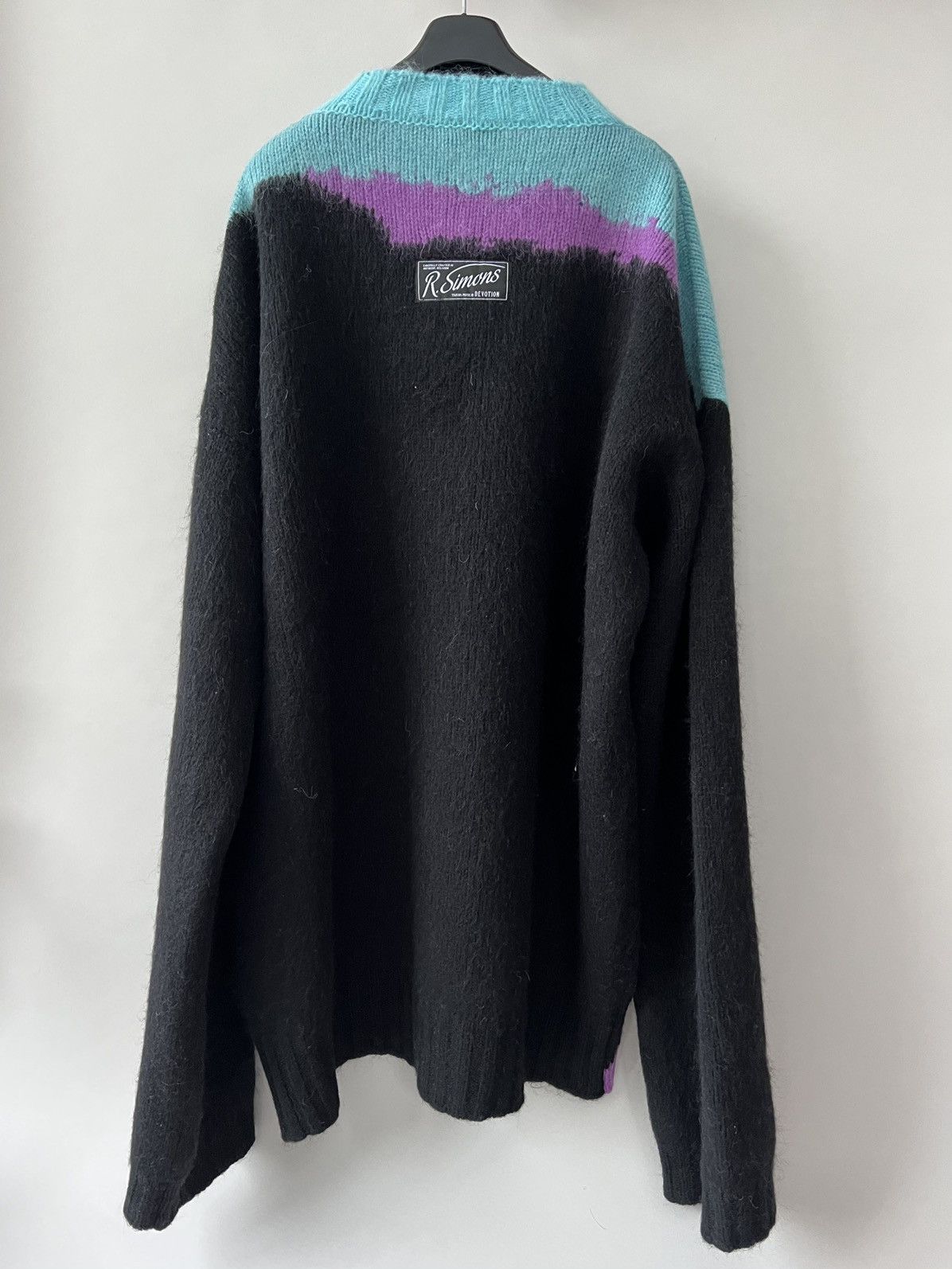 Raf Simons Oversized Boiled Knit Sweater | Grailed