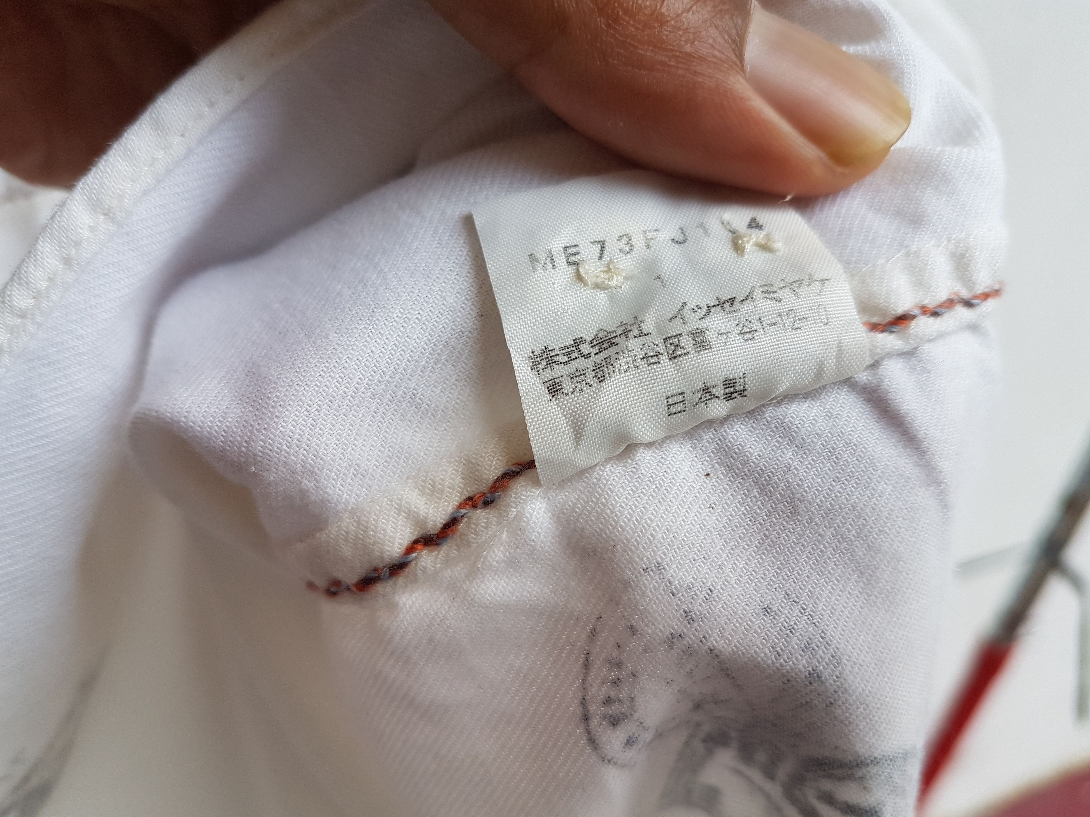 Issey Miyake 1997 Issey Miyake 1932 Via Airmail Stamp Shirt Size US S / EU 44-46 / 1 - 5 Thumbnail