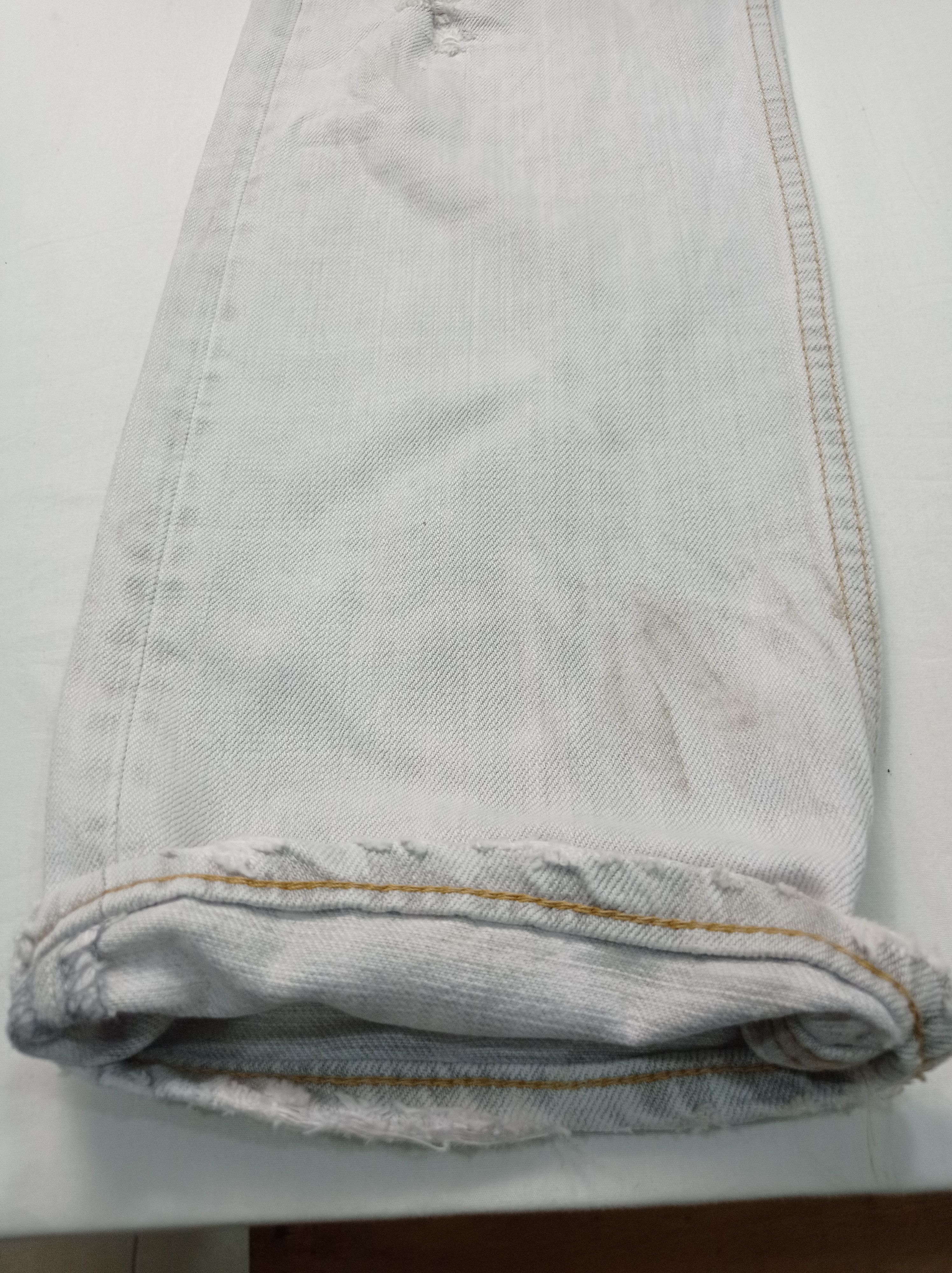 Japanese Brand DMG Distressed Jeans Pants Size US 28 / EU 44 - 9 Thumbnail