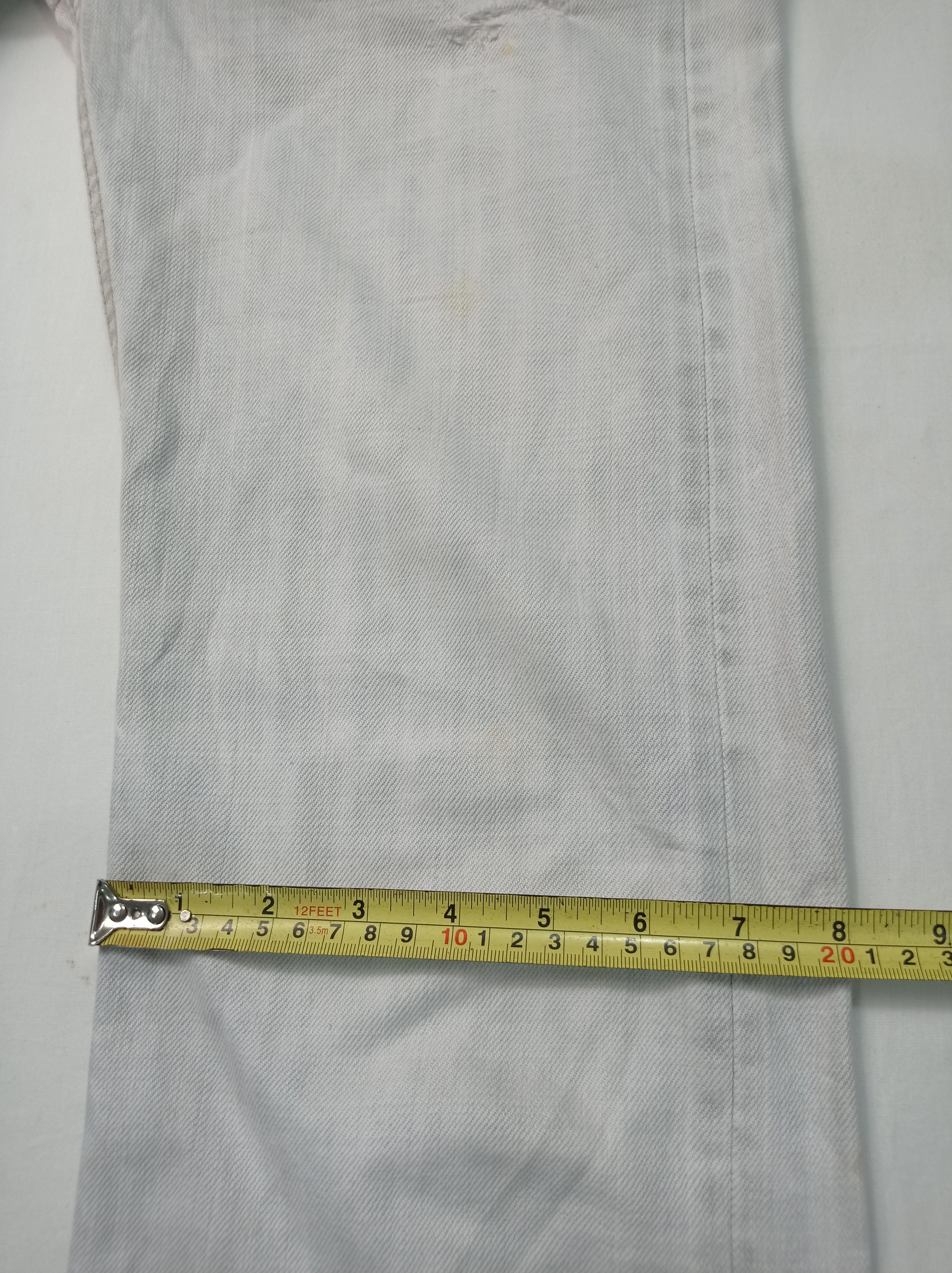 Japanese Brand DMG Distressed Jeans Pants Size US 28 / EU 44 - 19 Thumbnail
