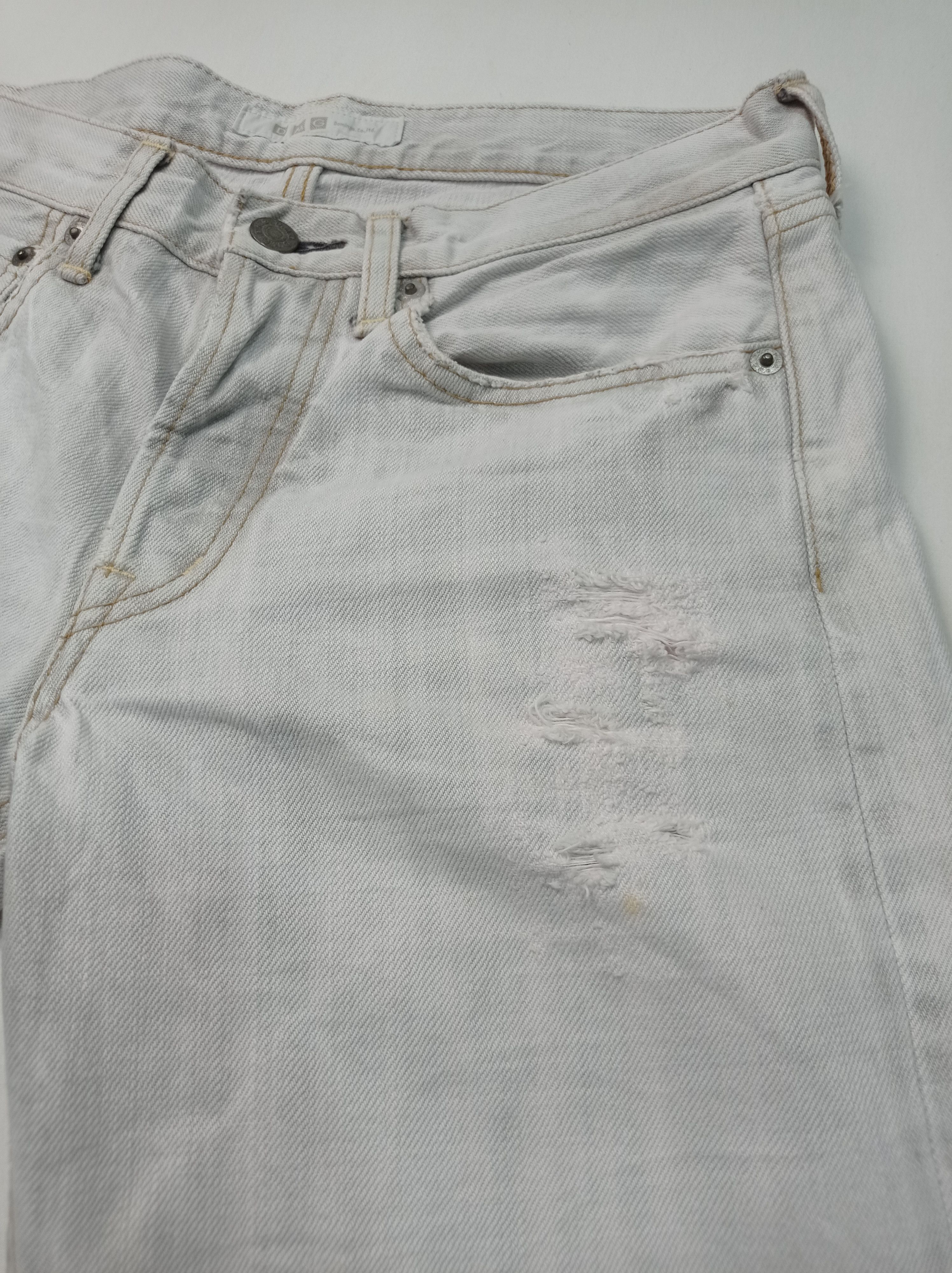 Japanese Brand DMG Distressed Jeans Pants Size US 28 / EU 44 - 7 Thumbnail