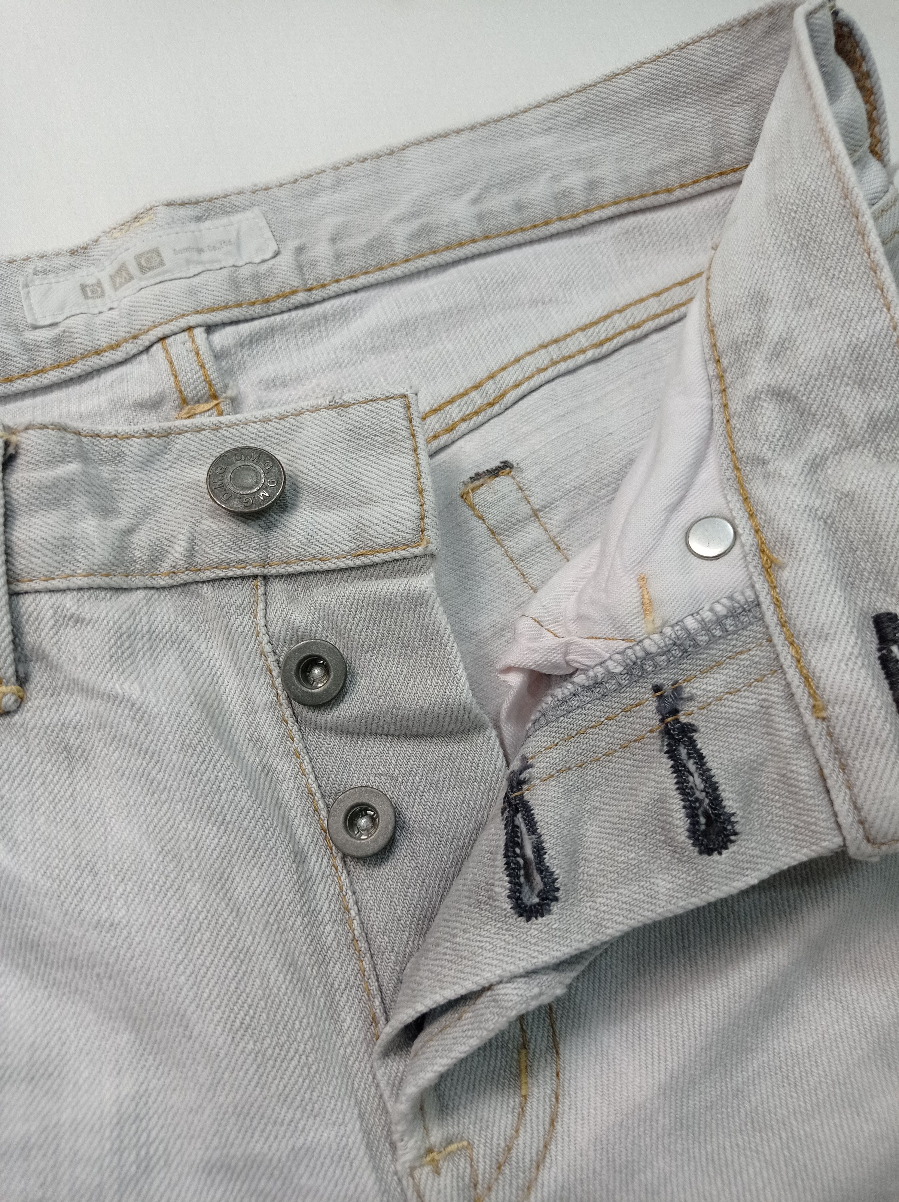 Japanese Brand DMG Distressed Jeans Pants Size US 28 / EU 44 - 5 Thumbnail