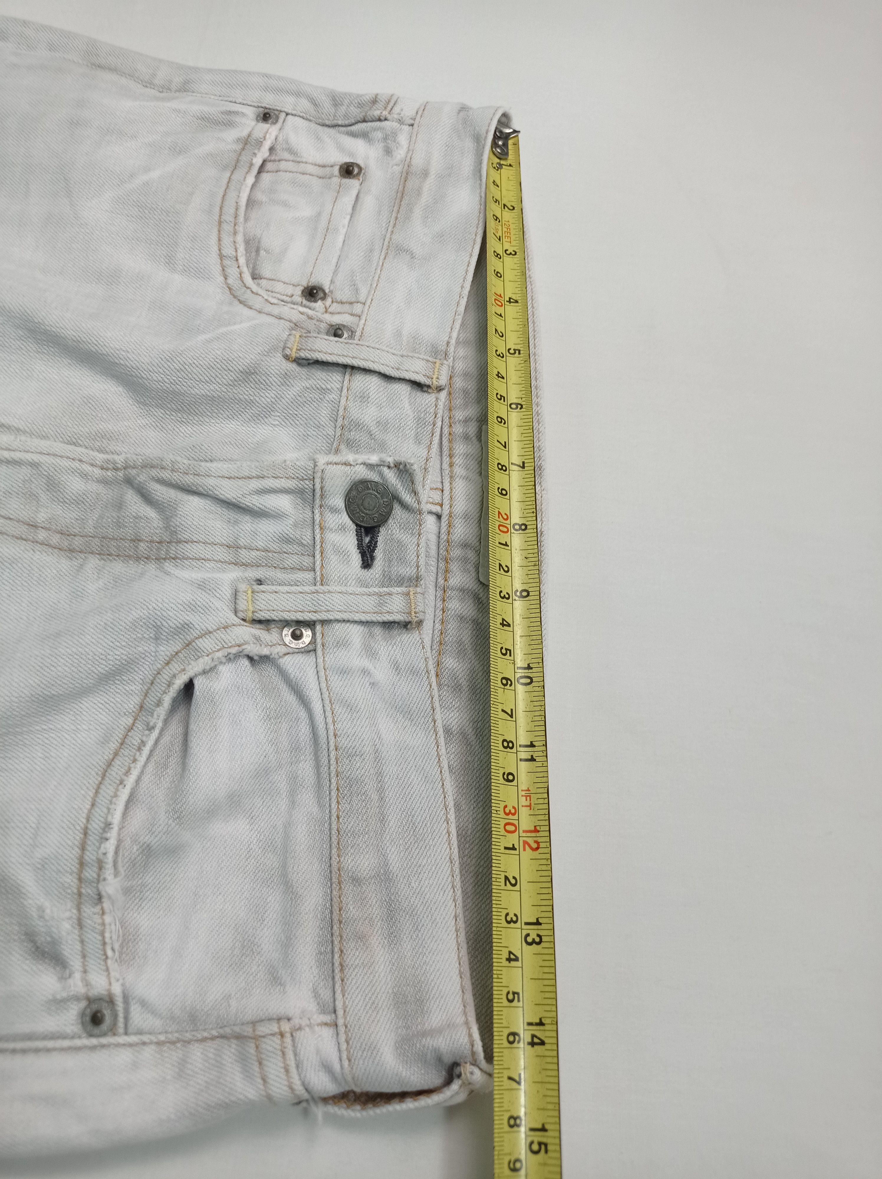 Japanese Brand DMG Distressed Jeans Pants Size US 28 / EU 44 - 22 Thumbnail