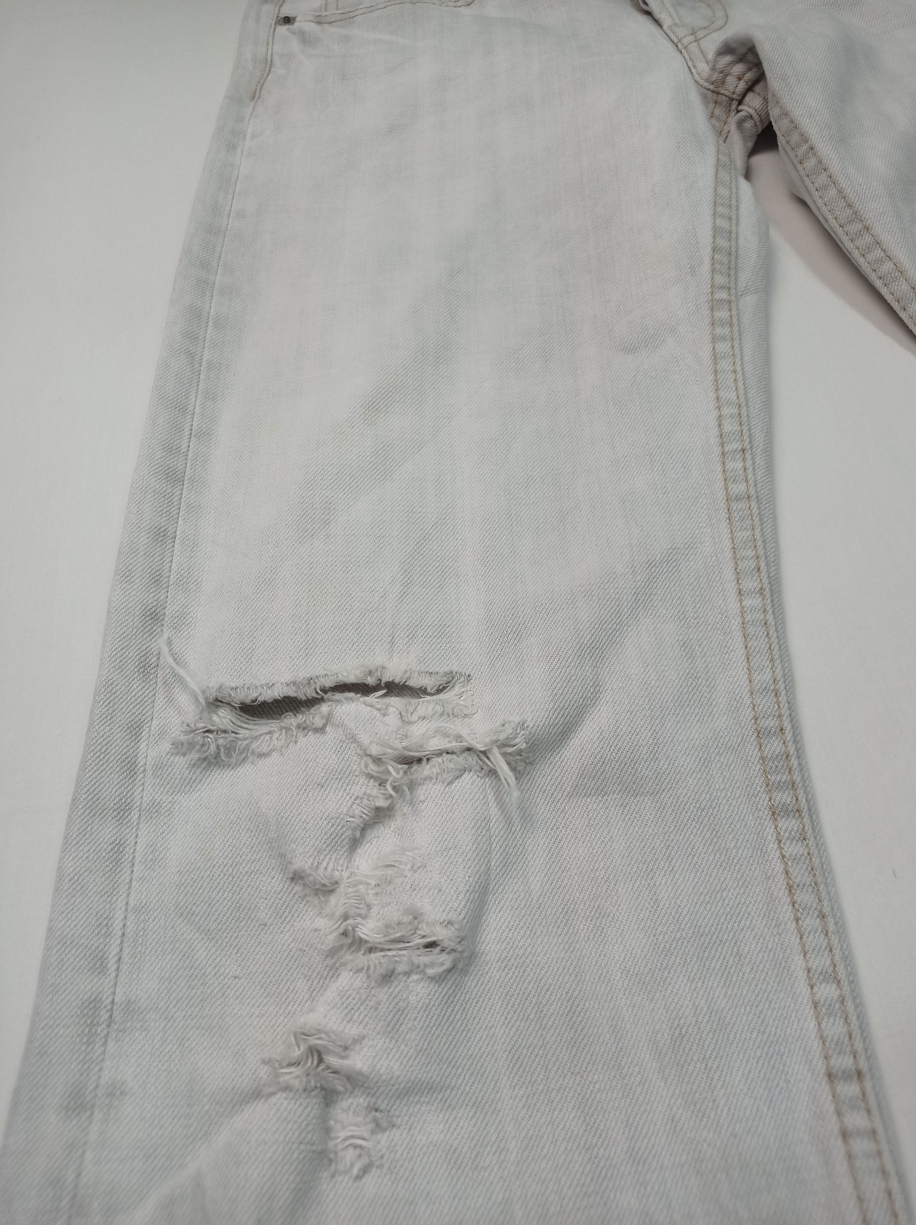 Japanese Brand DMG Distressed Jeans Pants Size US 28 / EU 44 - 8 Thumbnail