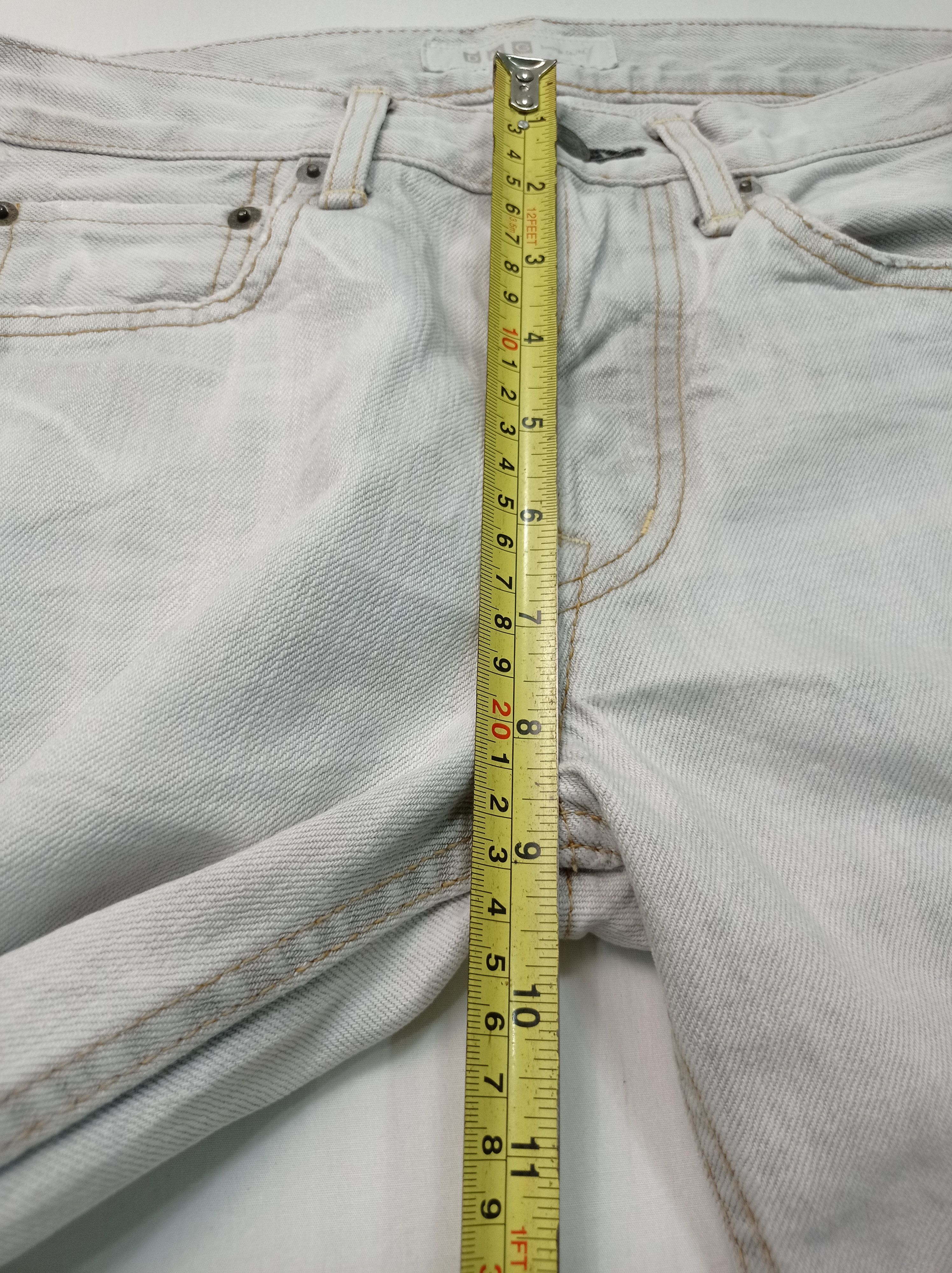 Japanese Brand DMG Distressed Jeans Pants Size US 28 / EU 44 - 21 Thumbnail