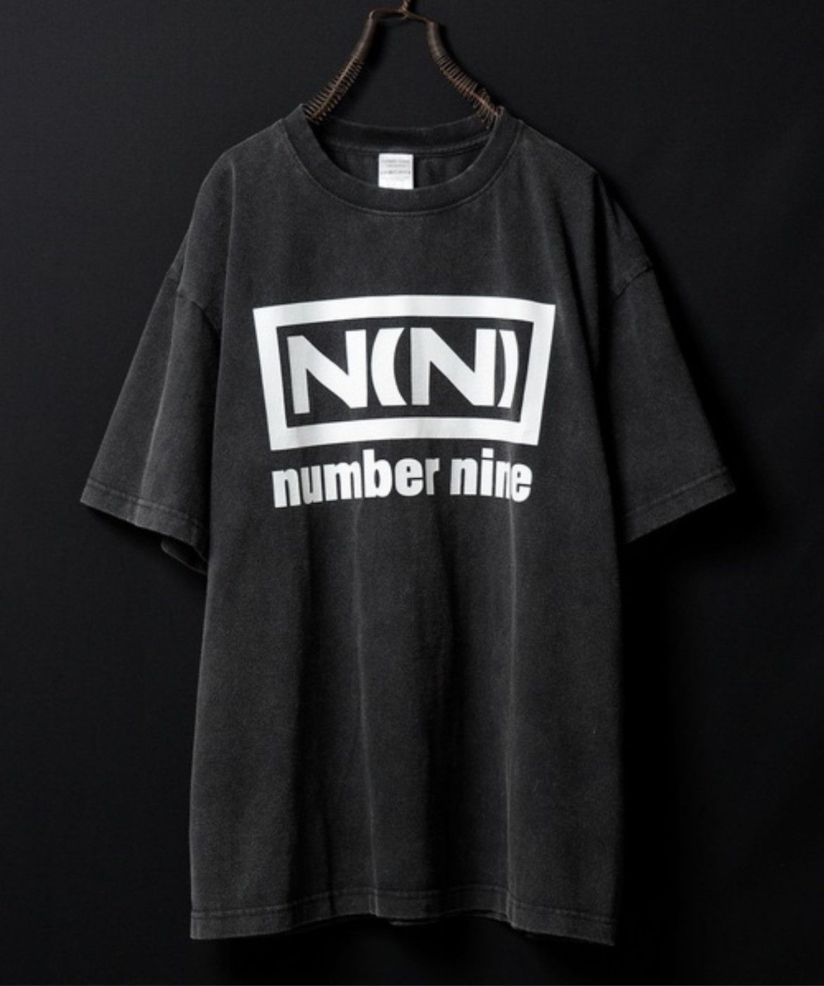 Pre-owned Number N Ine Number Nine Breech Tee Size 3 In Black
