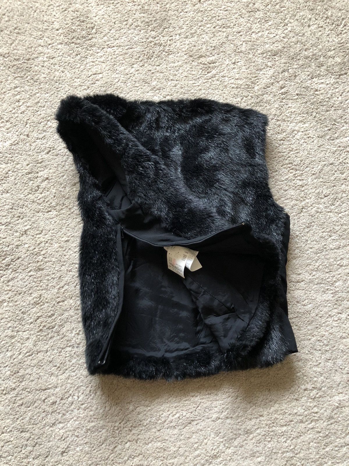 Comme des Garcons × Comme des Garcons Homme Plus × Junya Watanabe 1997 Comme des Garcons Wool Furry Vest Size S / US 4 / IT 40 - 7 Thumbnail
