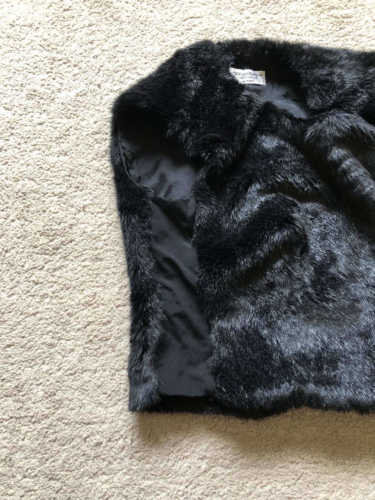 Comme des Garcons × Comme des Garcons Homme Plus × Junya Watanabe 1997 Comme des Garcons Wool Furry Vest Size S / US 4 / IT 40 - 5 Thumbnail