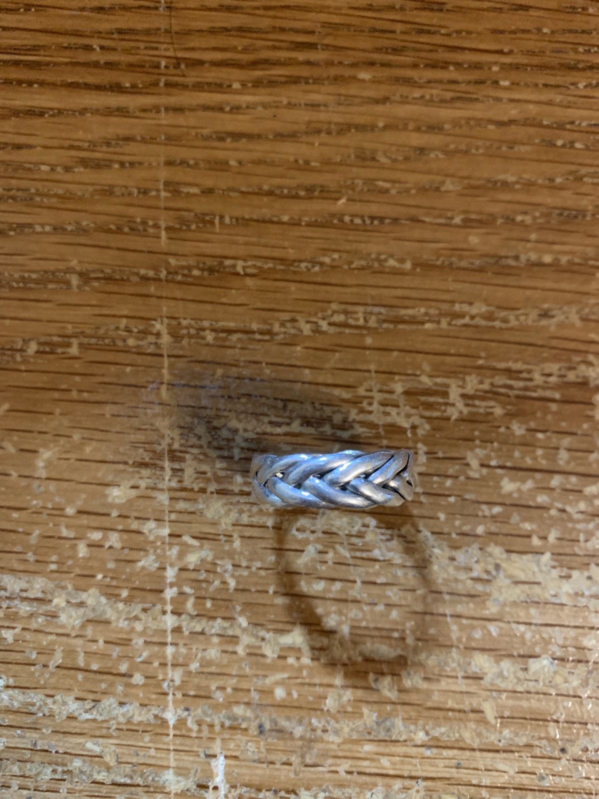 The Silver Stone Twisted Coil Ring Size ONE SIZE - 1 Thumbnail