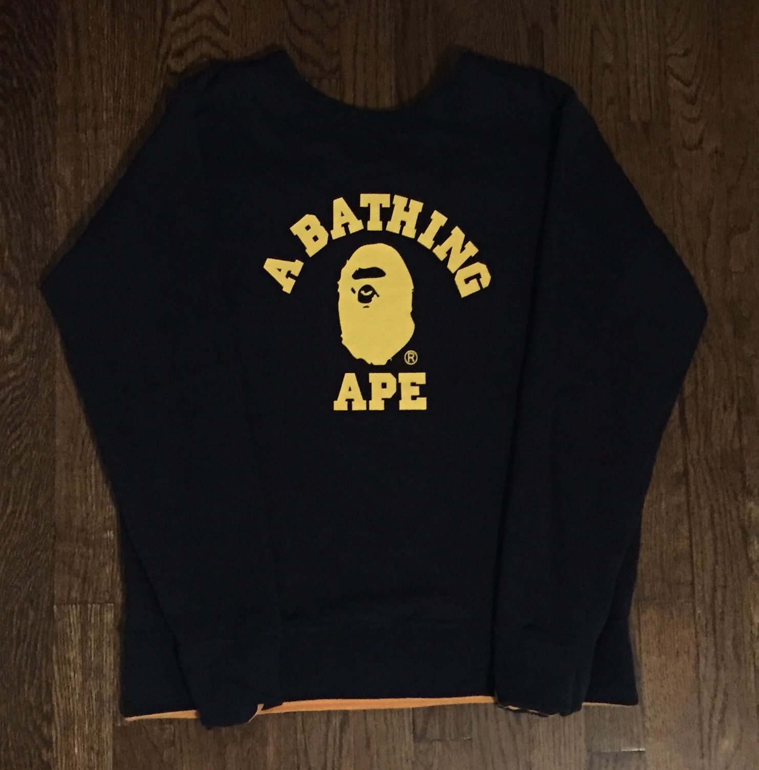 Bape Bape reversible crew neck sweatshirt Size US M / EU 48-50 / 2 - 1 Thumbnail
