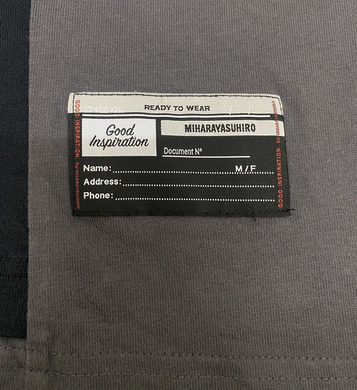 Maison MIHARA YASUHIRO Maison Mihara Yasuhiro tee Size US M / EU 48-50 / 2 - 7 Thumbnail
