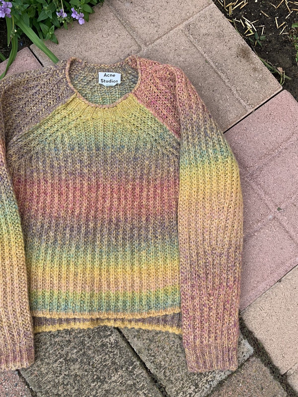 Acne Studios RARE GRAIL acne studios gradient mohair sweater Size US S / EU 44-46 / 1 - 3 Thumbnail