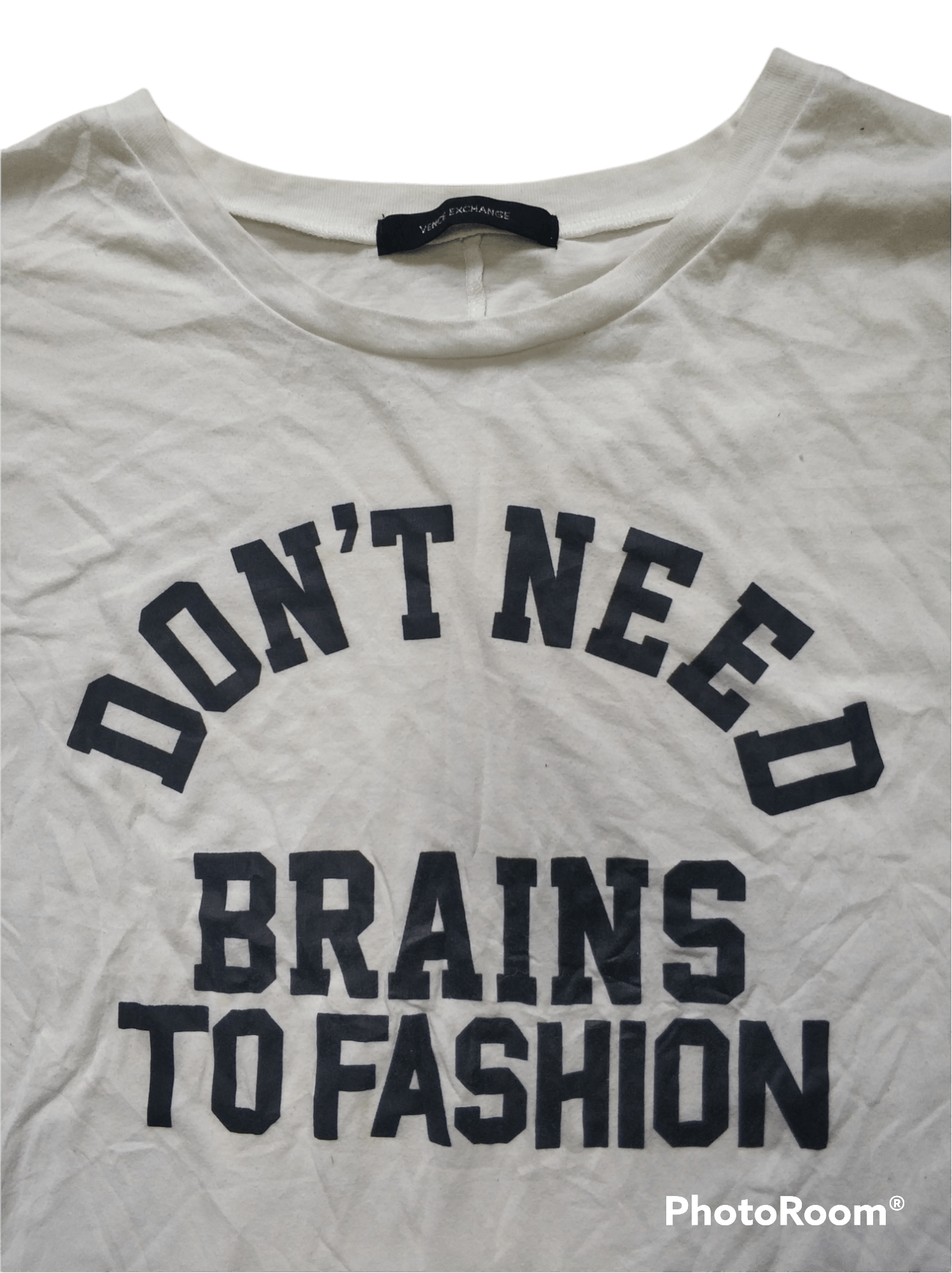 Other 🔥Vence Exchange Dont Need Brain To Fashion Tees Size M / US 6-8 / IT 42-44 - 5 Thumbnail