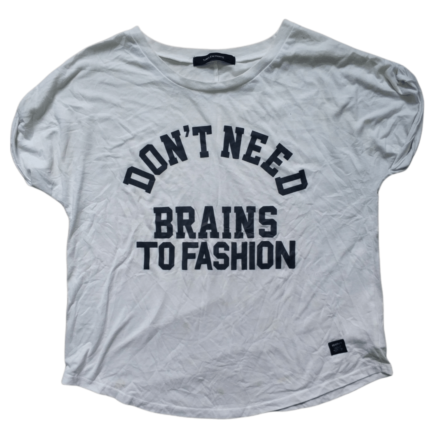 Other 🔥Vence Exchange Dont Need Brain To Fashion Tees Size M / US 6-8 / IT 42-44 - 1 Thumbnail