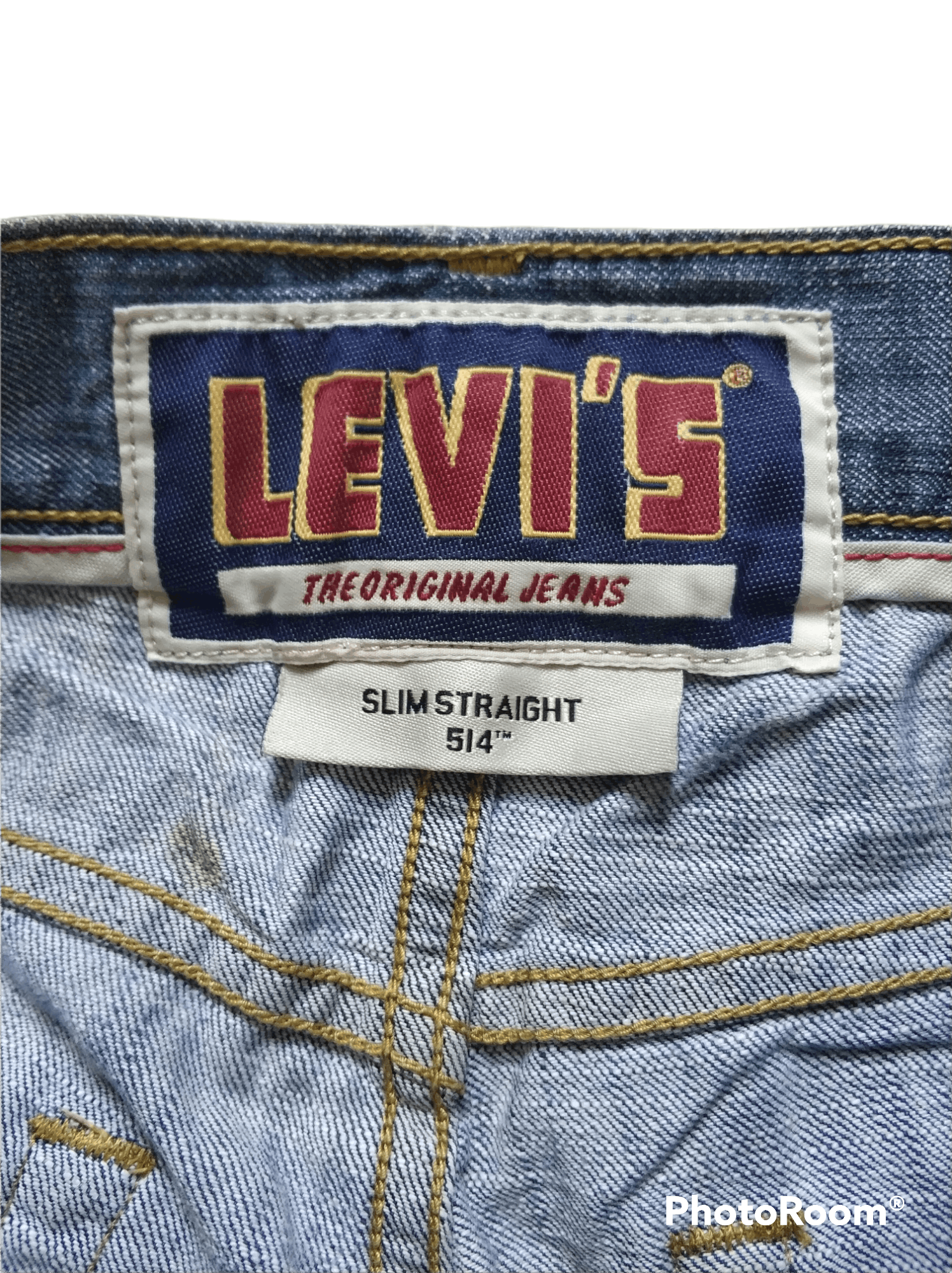Levi's 🔥Vintage Levis 524 Slim Straight Denim Size US 33 - 10 Thumbnail