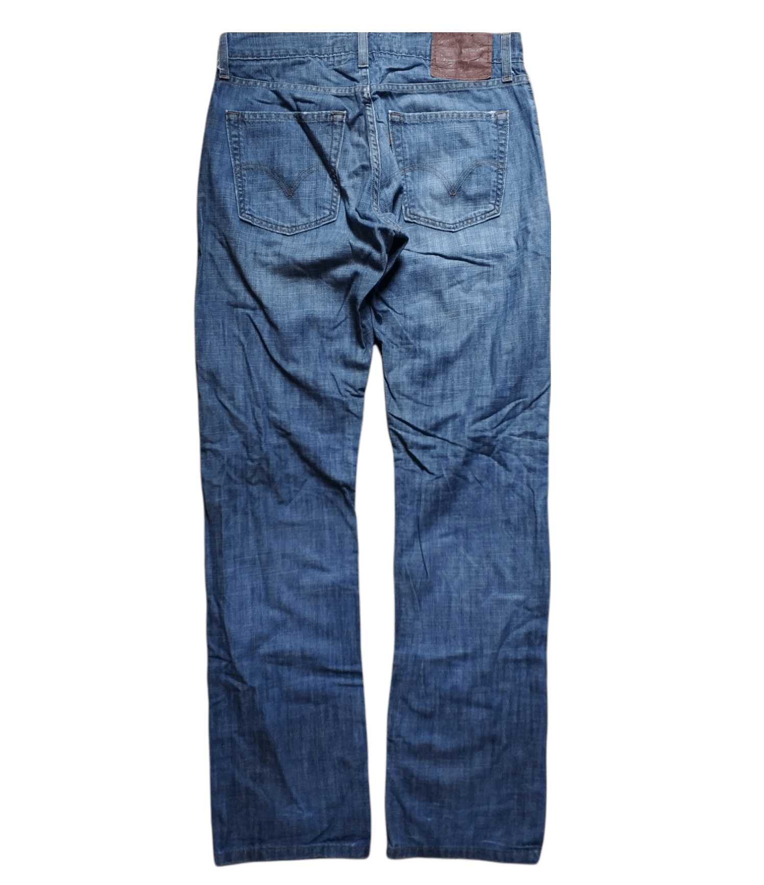 Levi's 🔥Vintage Levis 524 Slim Straight Denim Size US 33 - 2 Thumbnail