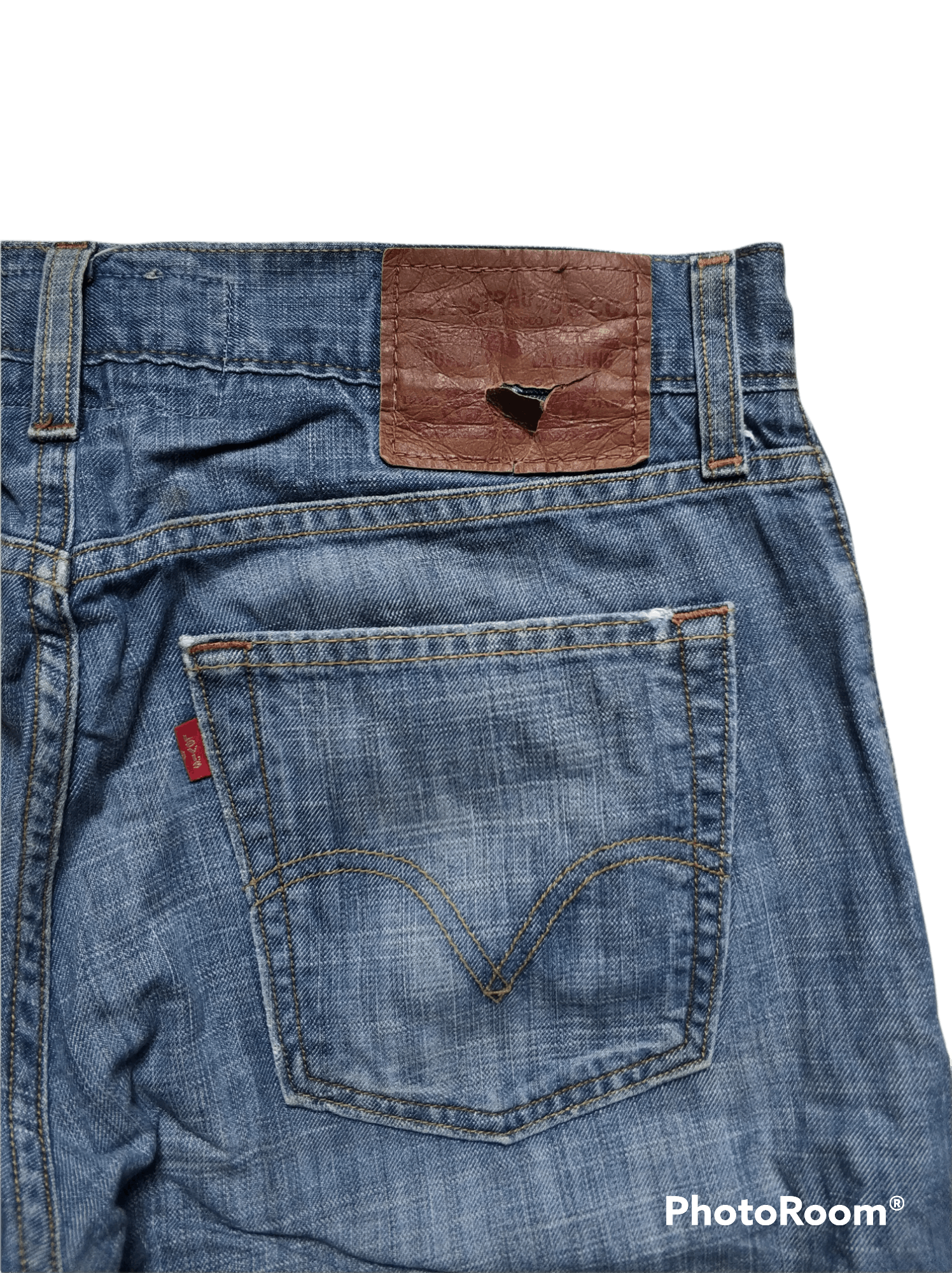 Levi's 🔥Vintage Levis 524 Slim Straight Denim Size US 33 - 8 Thumbnail
