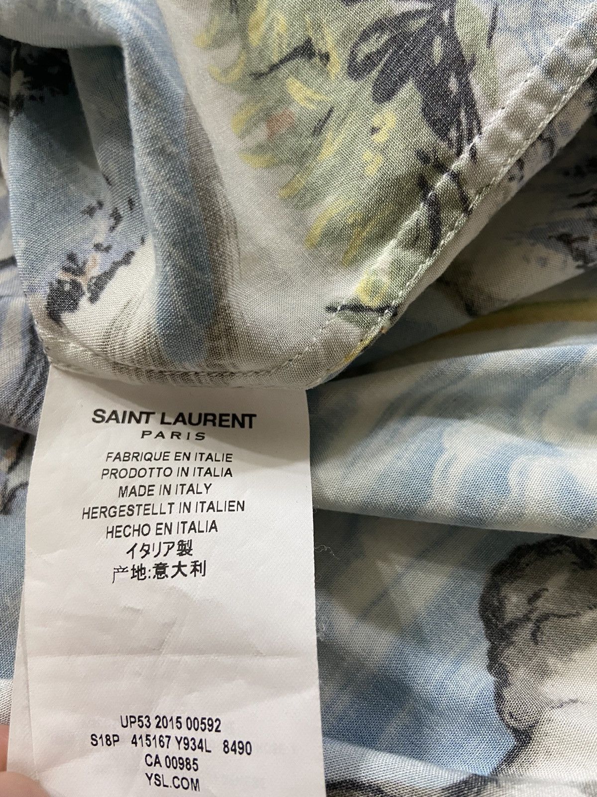 Saint Laurent Paris 41 Saint Laurent 16ss surf sound