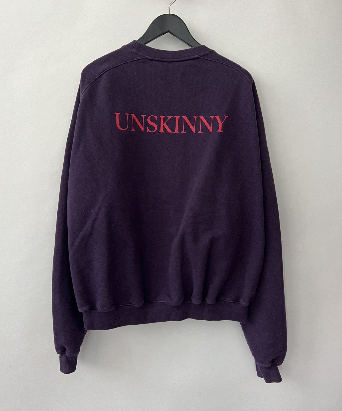 image of Vetements Oversized Unskinny Sweatshirt in Purple, Men's (Size XS)