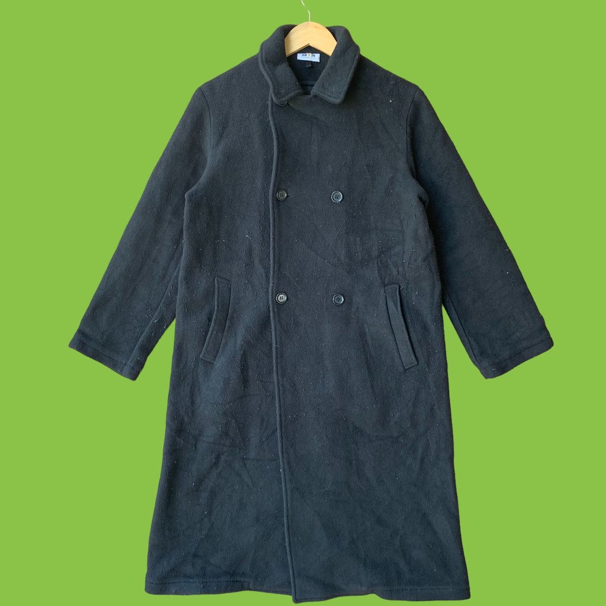 Japanese Brand Vintage Armen Trench Coat Double Breast Poland fits S M Size US M / EU 48-50 / 2 - 2 Thumbnail