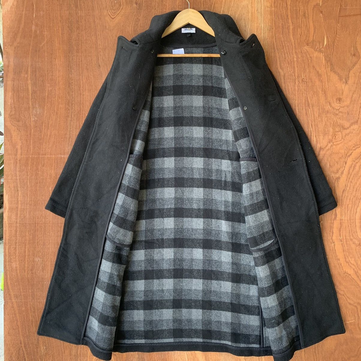 Japanese Brand Vintage Armen Trench Coat Double Breast Poland fits S M Size US M / EU 48-50 / 2 - 1 Thumbnail