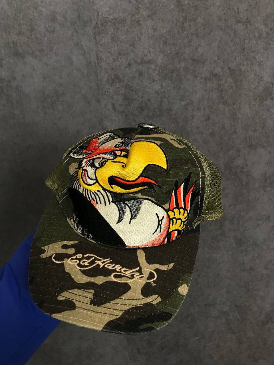 Designer × Ed Hardy Don Ed Hardy luxury designer crazy tracker cap Size ONE SIZE - 2 Thumbnail
