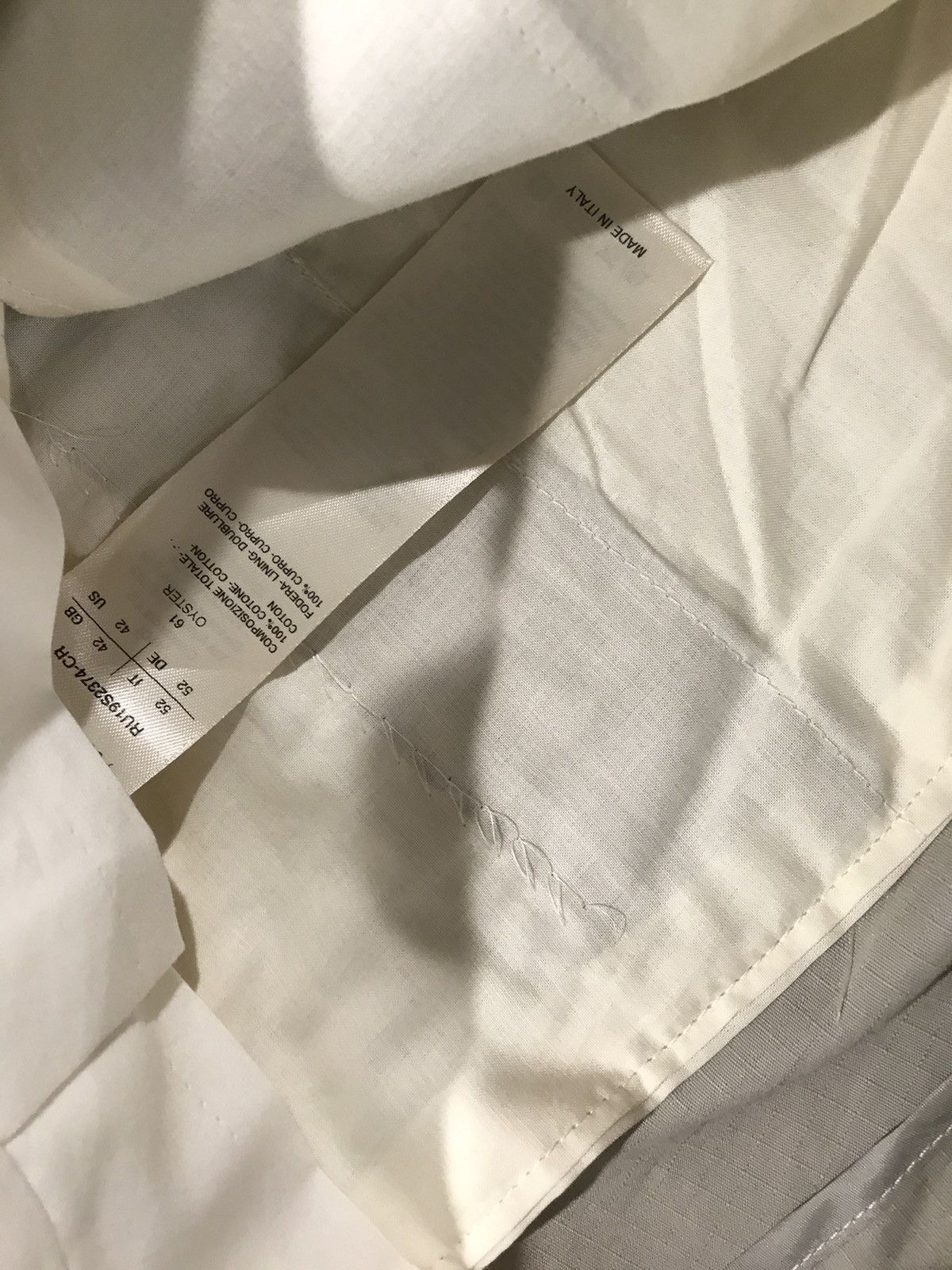 Rick Owens Rick Owens Babel S/S 19 cotton pants. 52/36. $695 Size US 36 / EU 52 - 4 Thumbnail