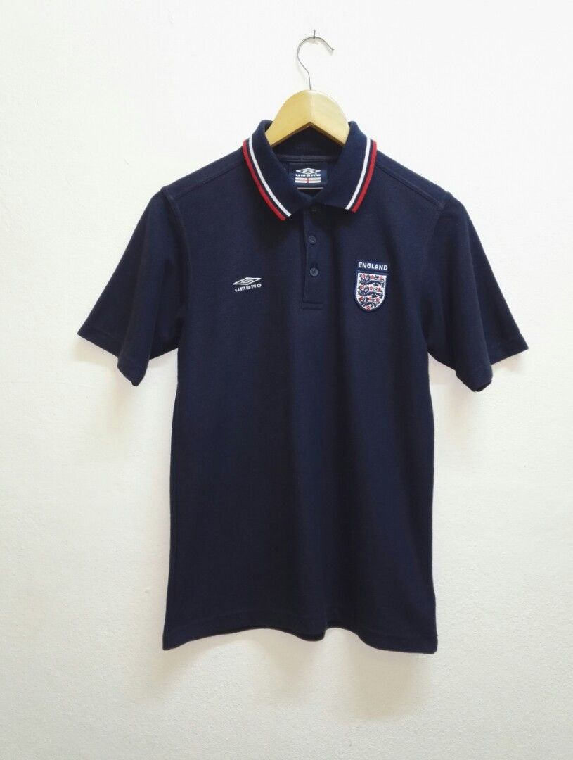 Vtg🔥 Umbro England Small Logo Shirt