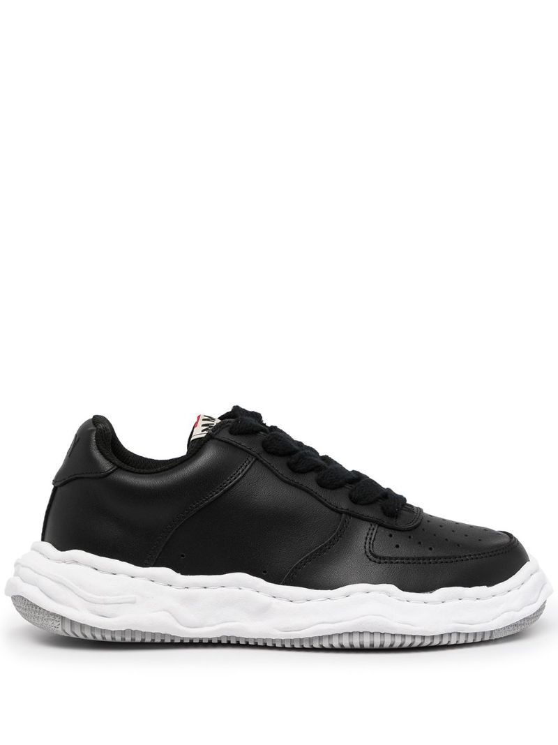 Black Wayne Original Low Top Sneakers