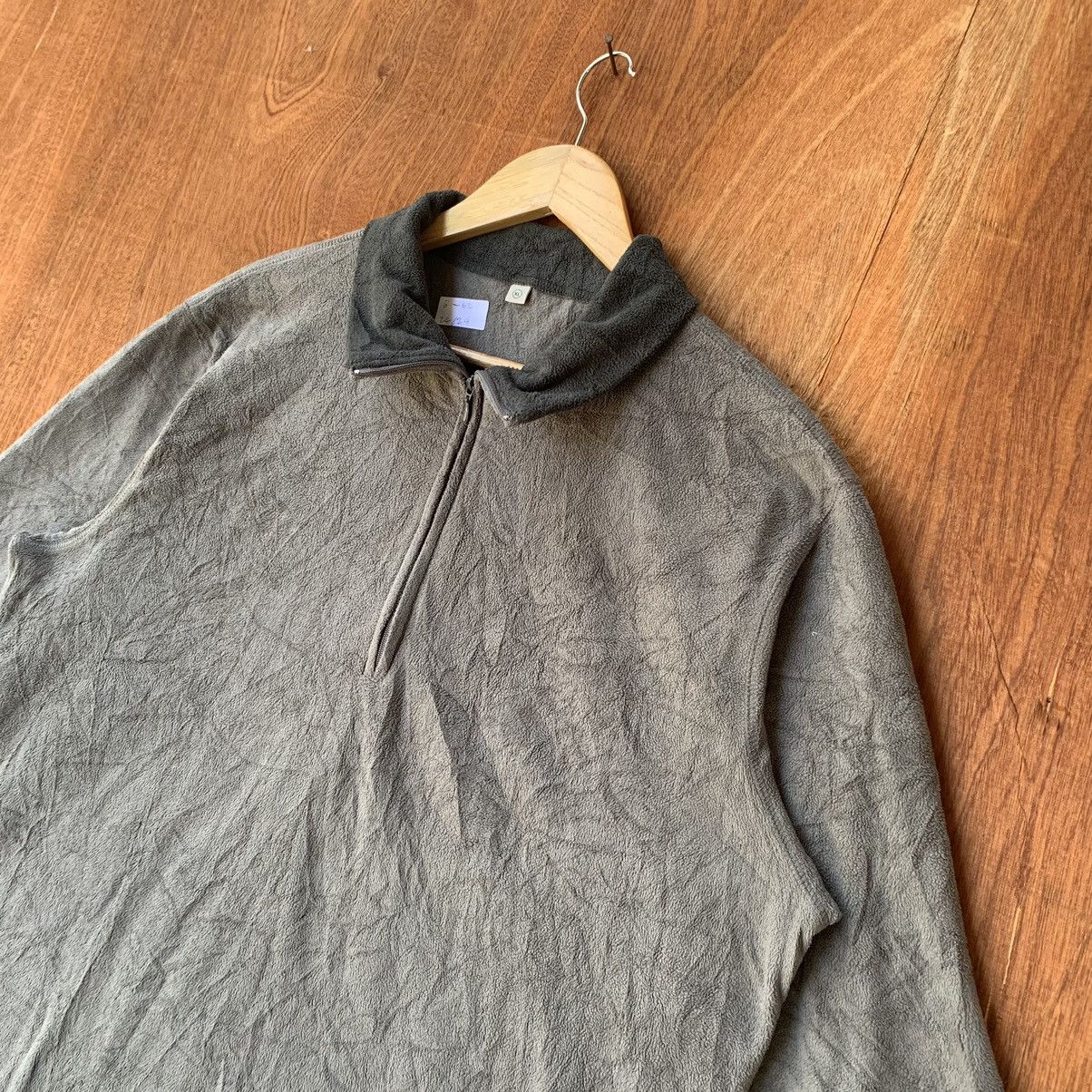 Japanese Brand × Uniqlo × Vintage Uniqlo fleece sherpa pullover sweater Size US XL / EU 56 / 4 - 3 Thumbnail