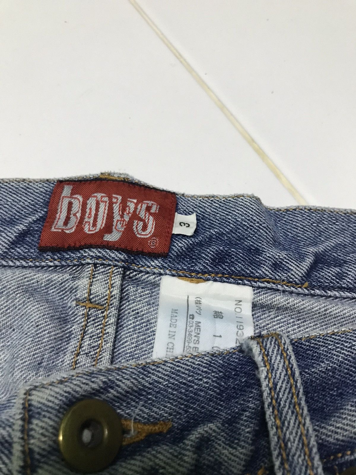Japanese Brand Men batsu patchwork jeans Size US 30 / EU 46 - 6 Thumbnail