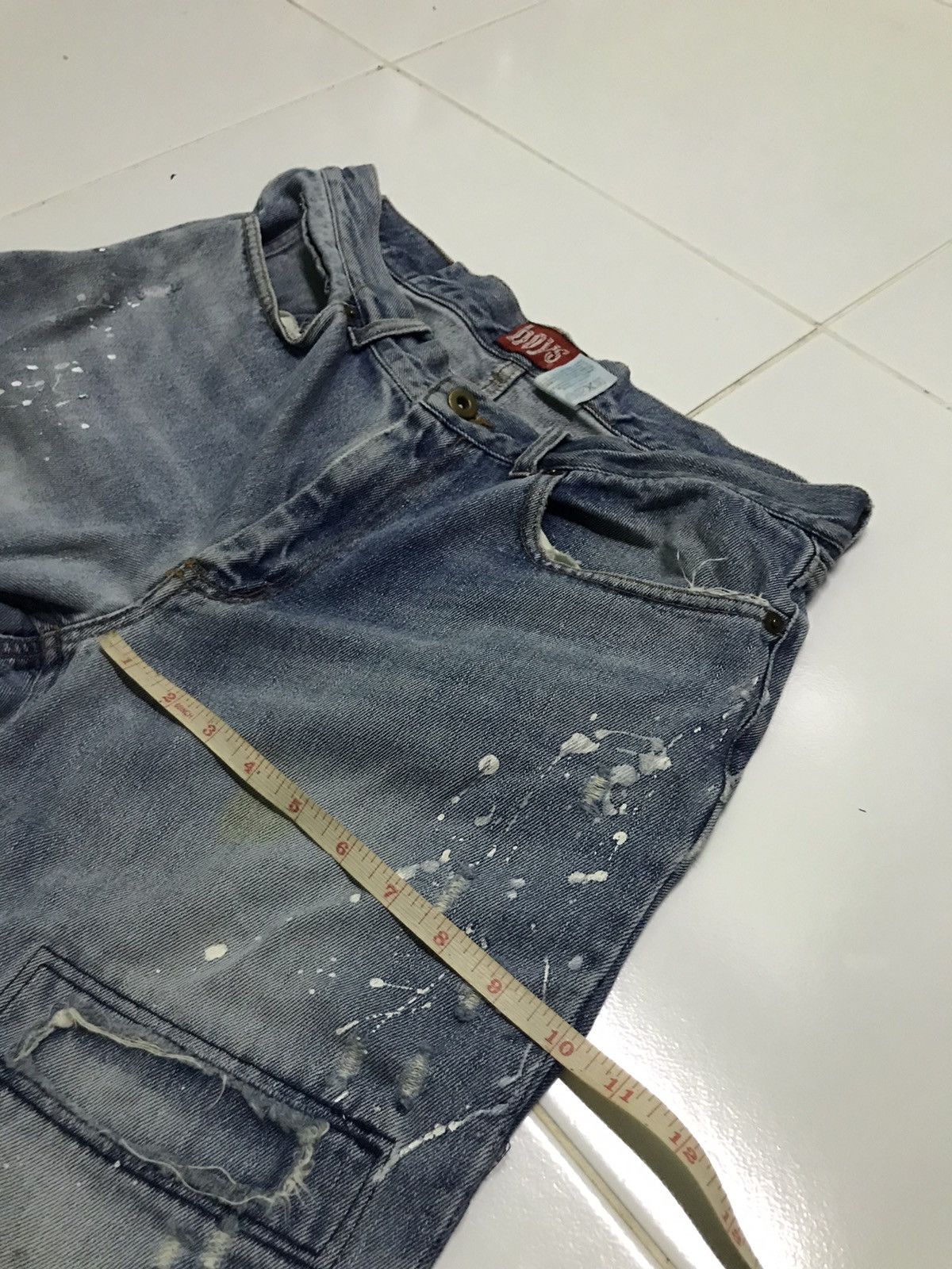 Japanese Brand Men batsu patchwork jeans Size US 30 / EU 46 - 12 Thumbnail