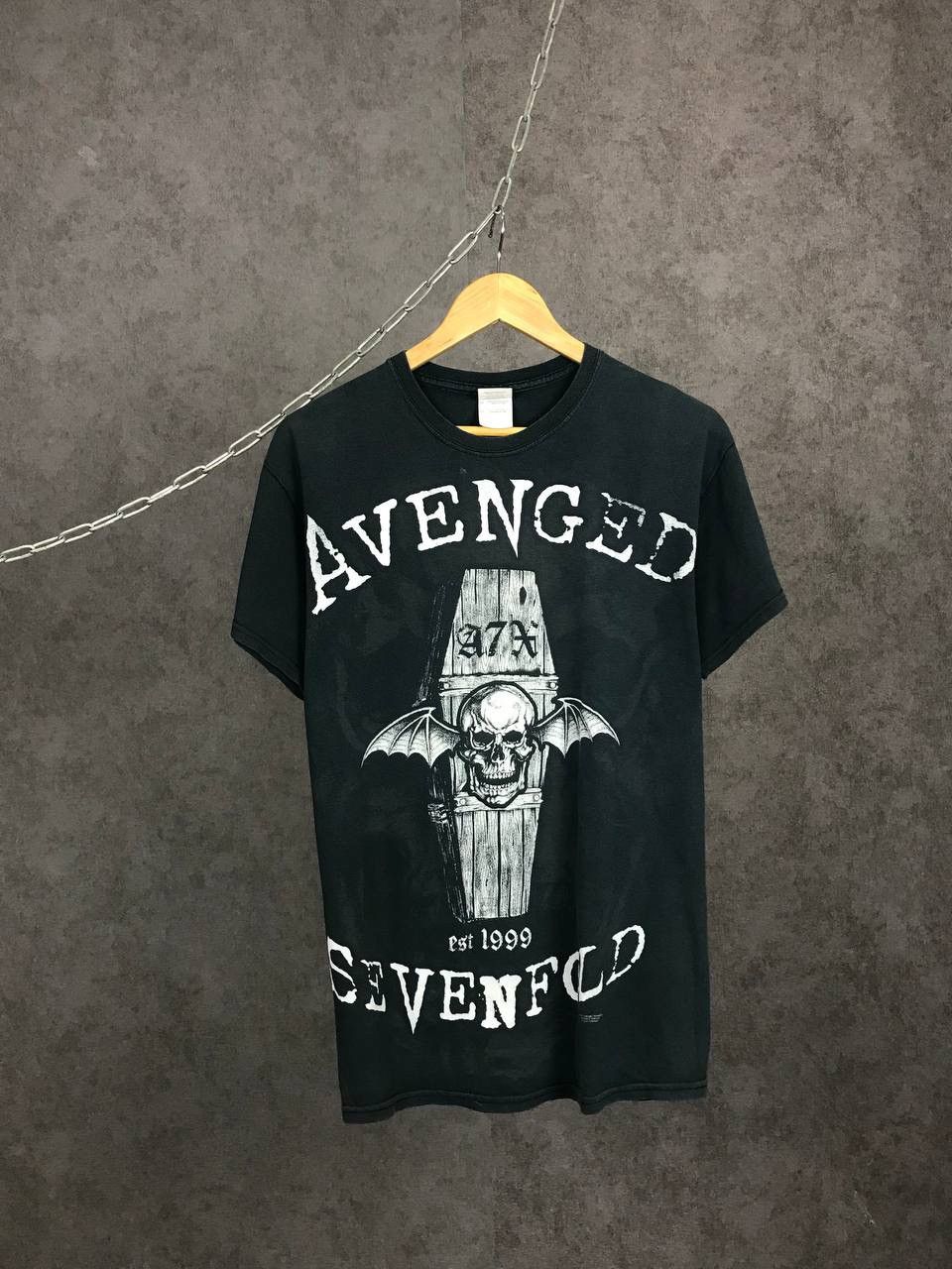 Band Tees Avenged Sevenfold 2012 vintage rock band tee Size US M / EU 48-50 / 2 - 1 Thumbnail