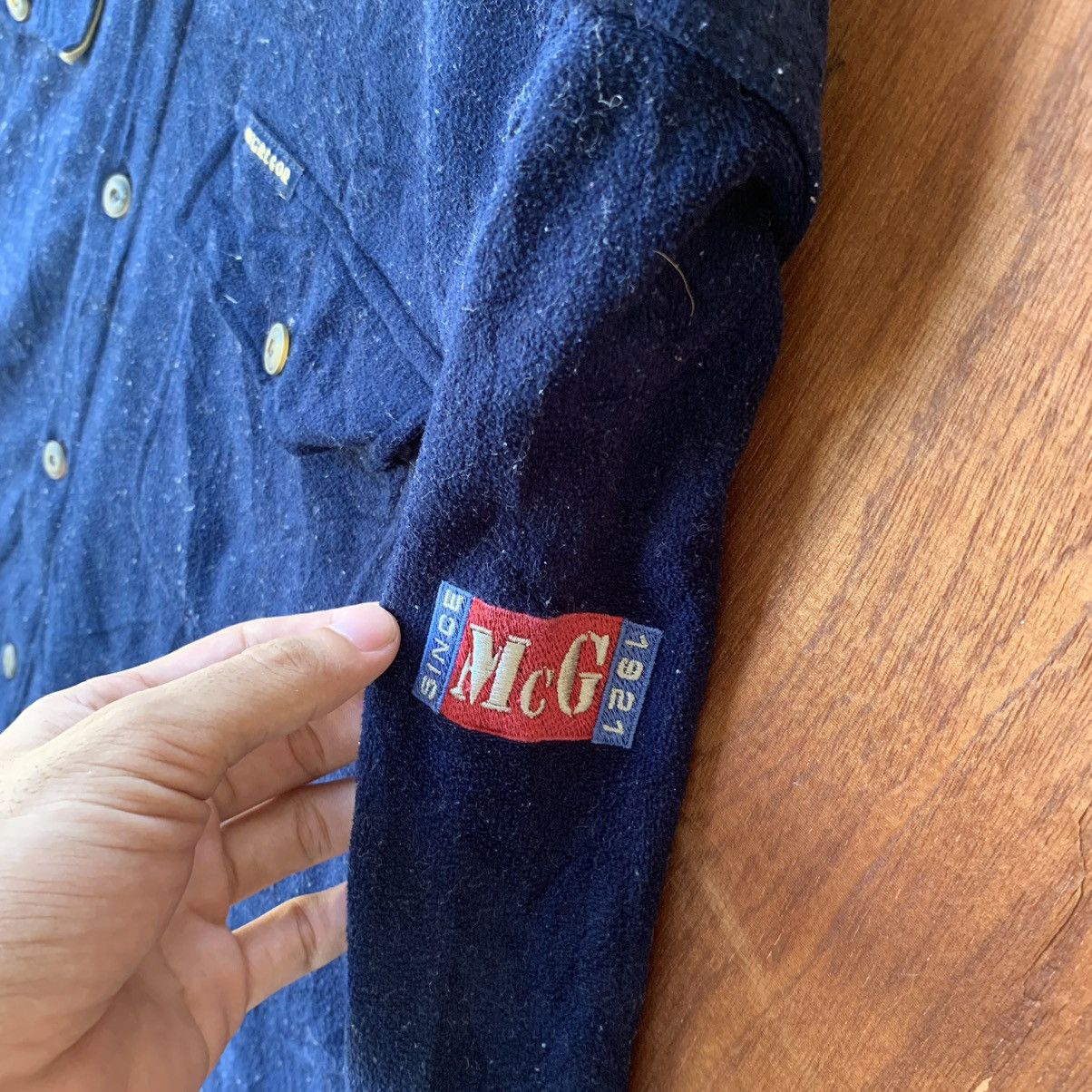 McGregor × Vintage Vintage Mcgregor button up fleece jacket Size US L / EU 52-54 / 3 - 6 Thumbnail